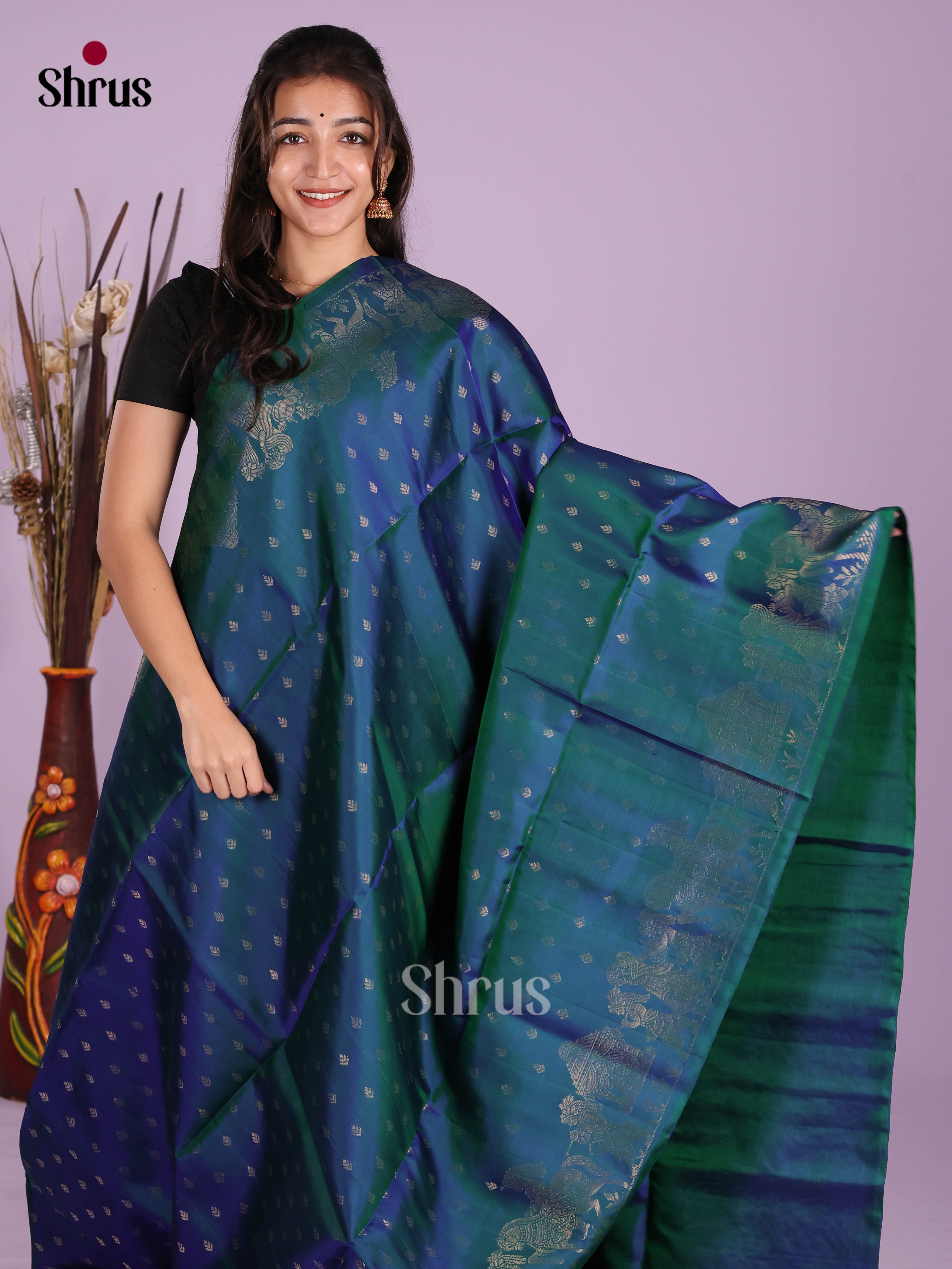 DKS10134 - Soft Silk (HR) Saree