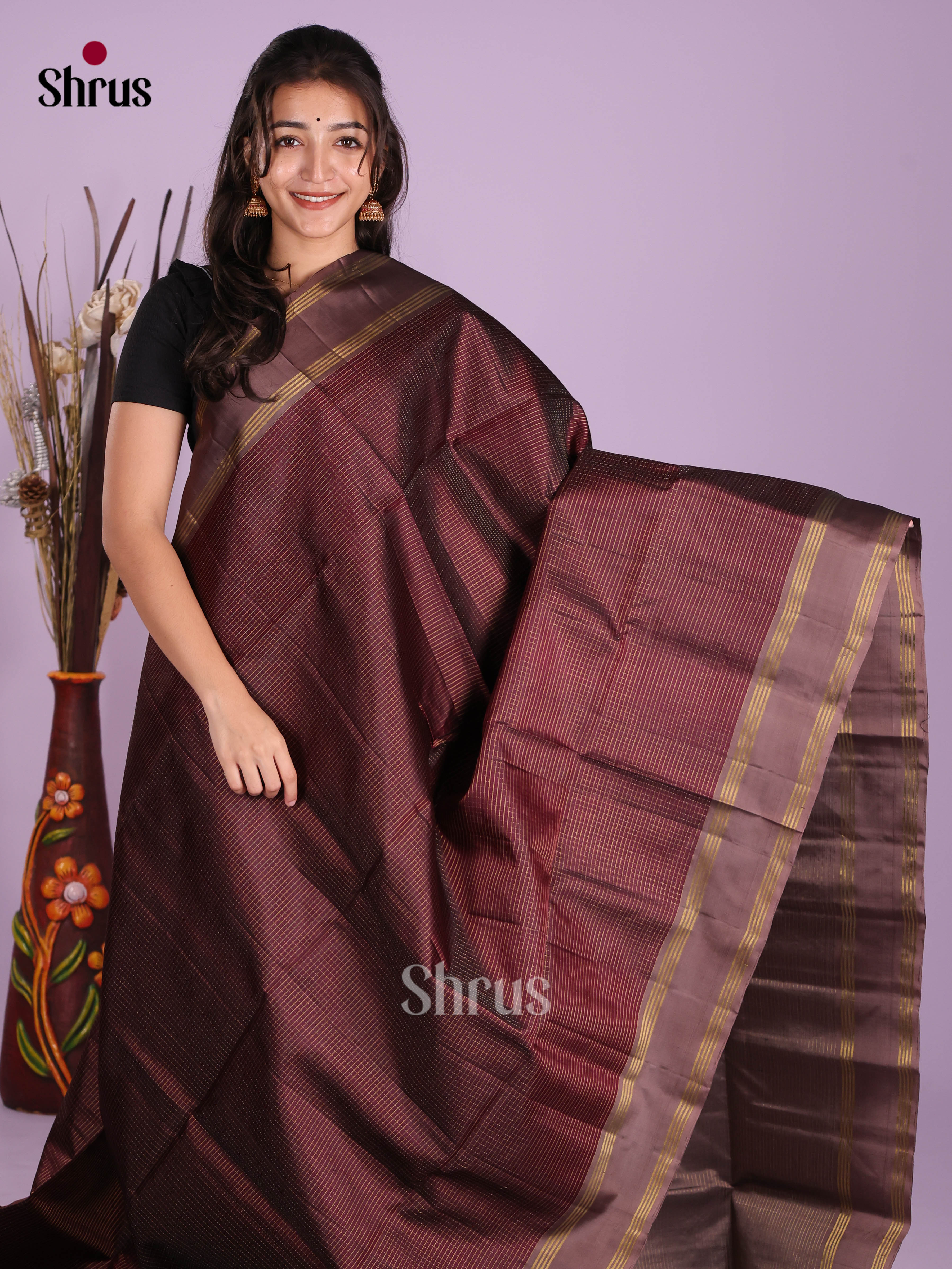 DKS10137 - Soft Silk (HR) Saree - Shop on Shrus.com
