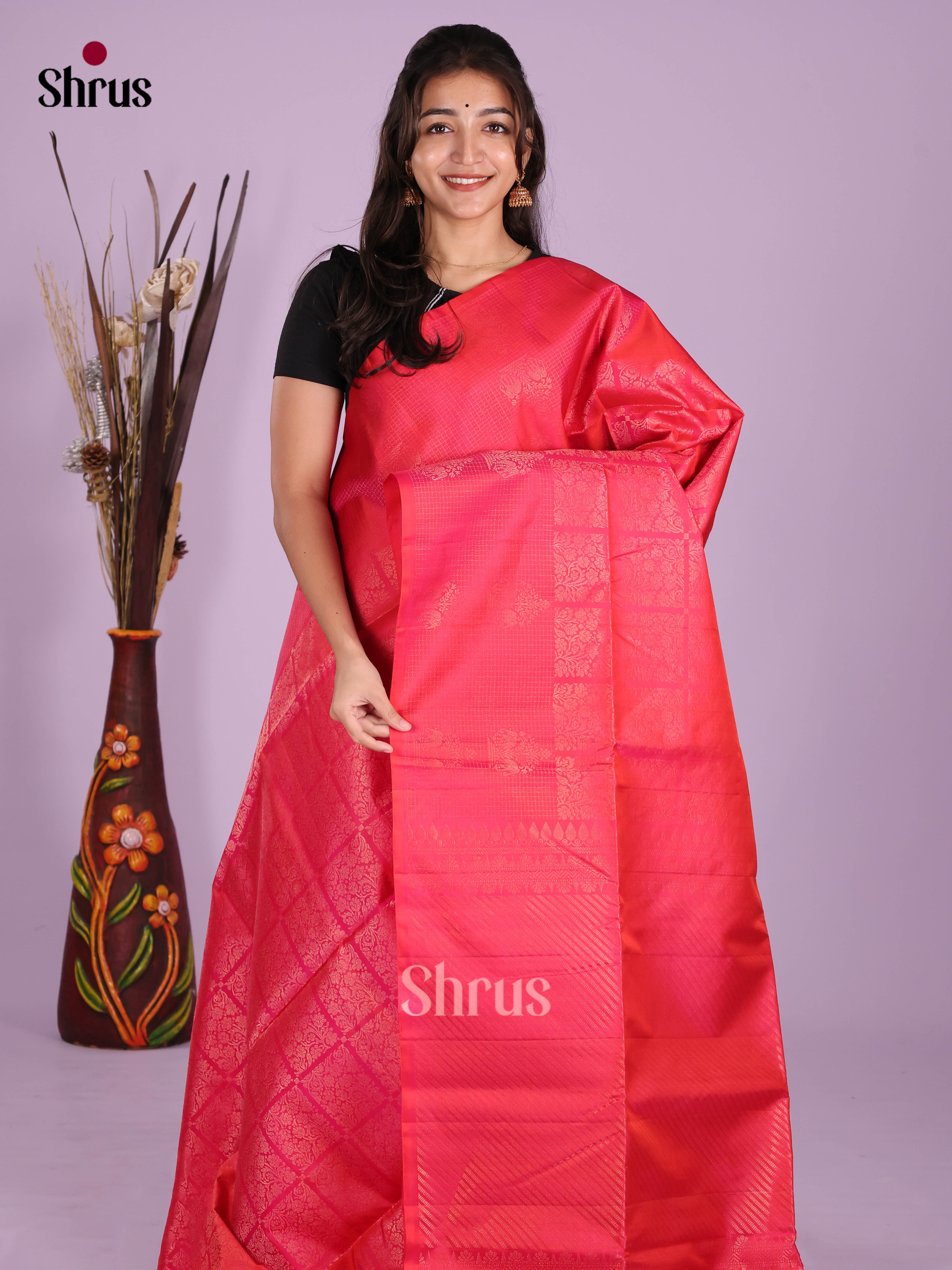 DKS10146 - Soft Silk (HR) Saree