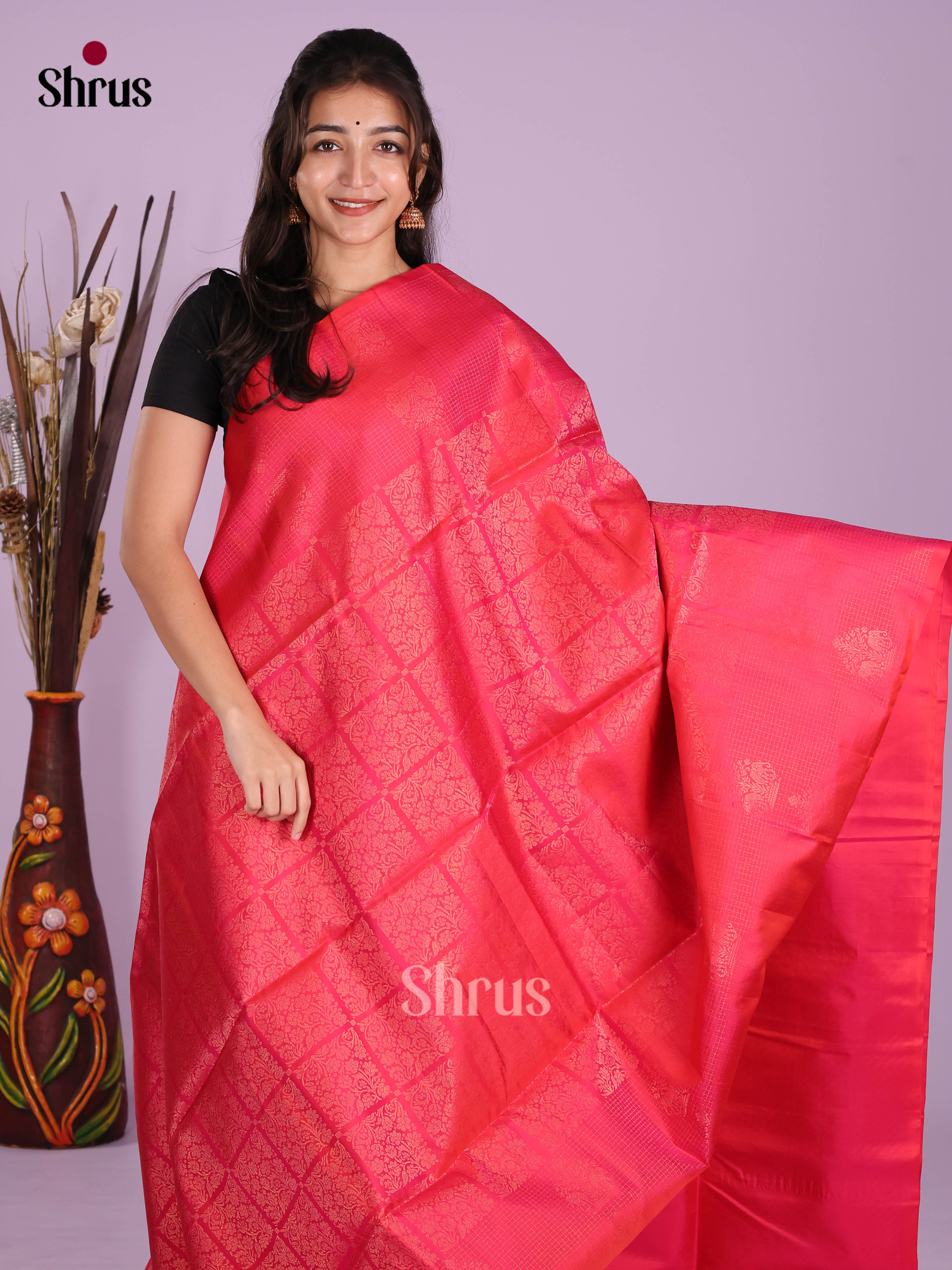 DKS10146 - Soft Silk (HR) Saree