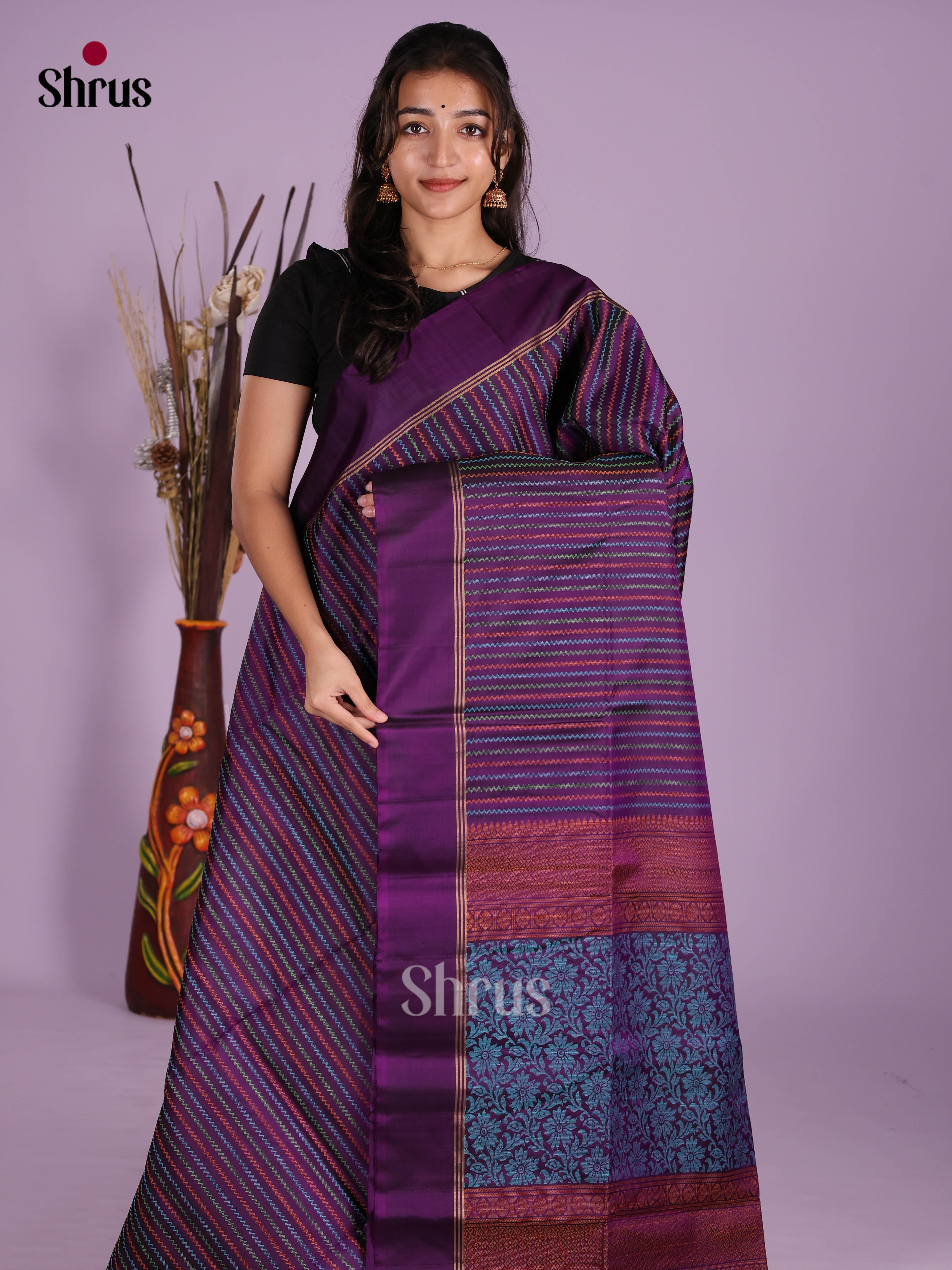 DKS10148 - Soft Silk (HR) Saree - Shop on Shrus.com