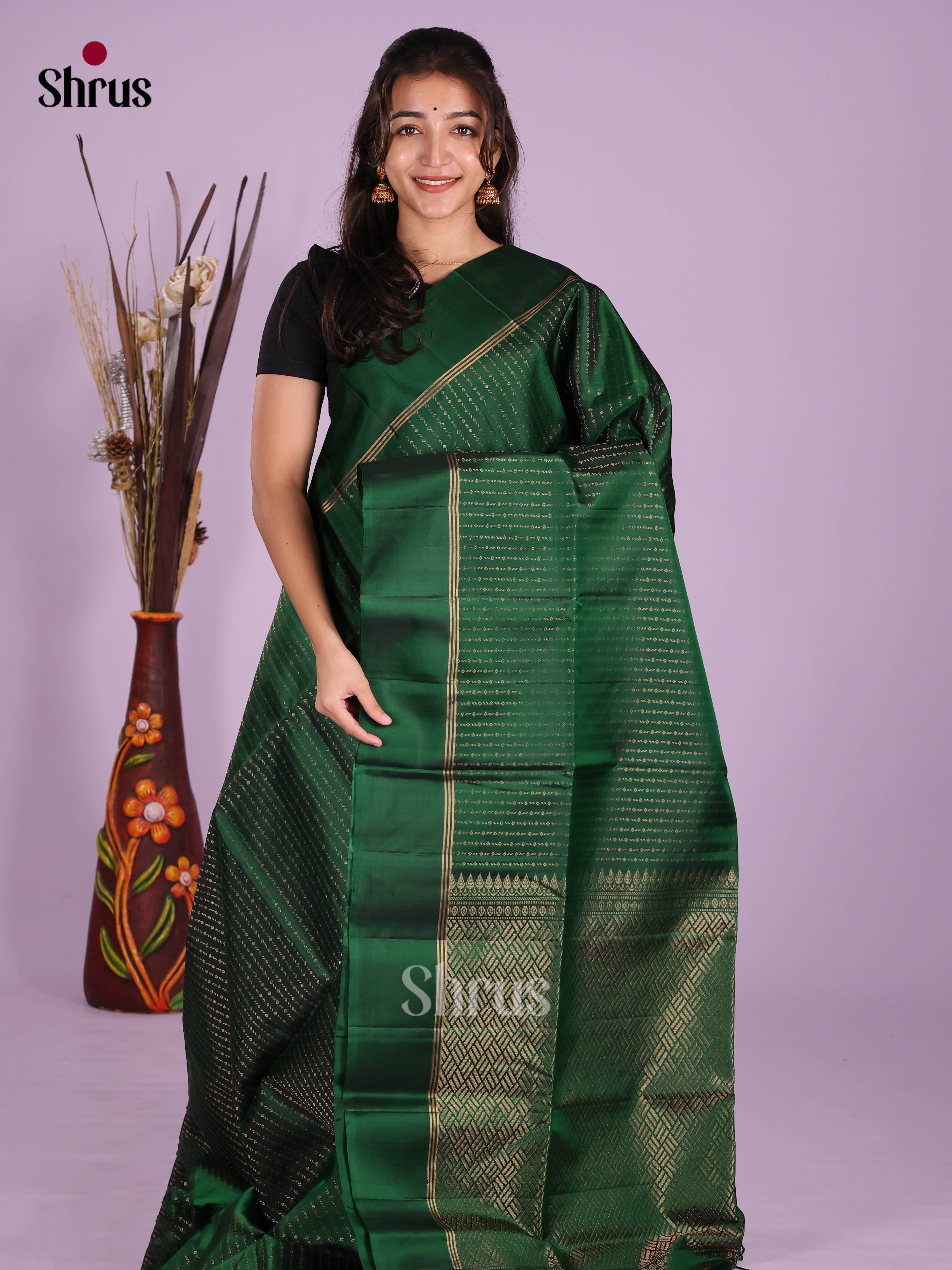 DKS10150 - Soft Silk (HR) Saree - Shop on Shrus.com