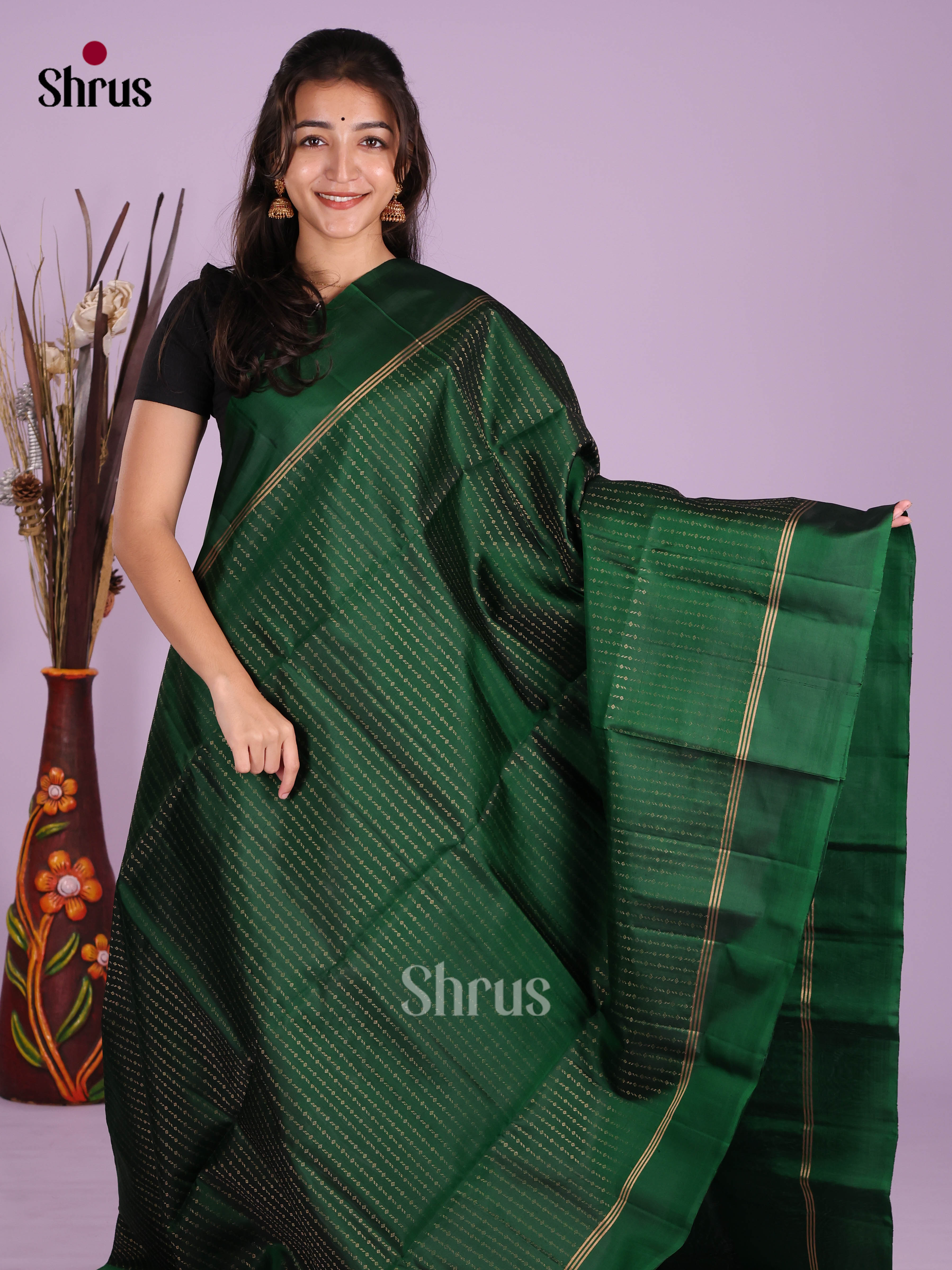 DKS10150 - Soft Silk (HR) Saree - Shop on Shrus.com