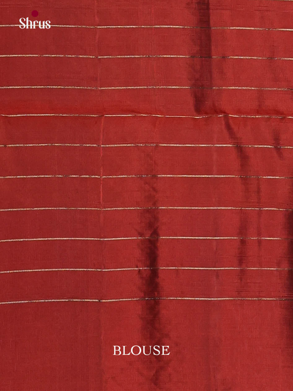 Maroon & Red- Softsilk-halfpure Saree