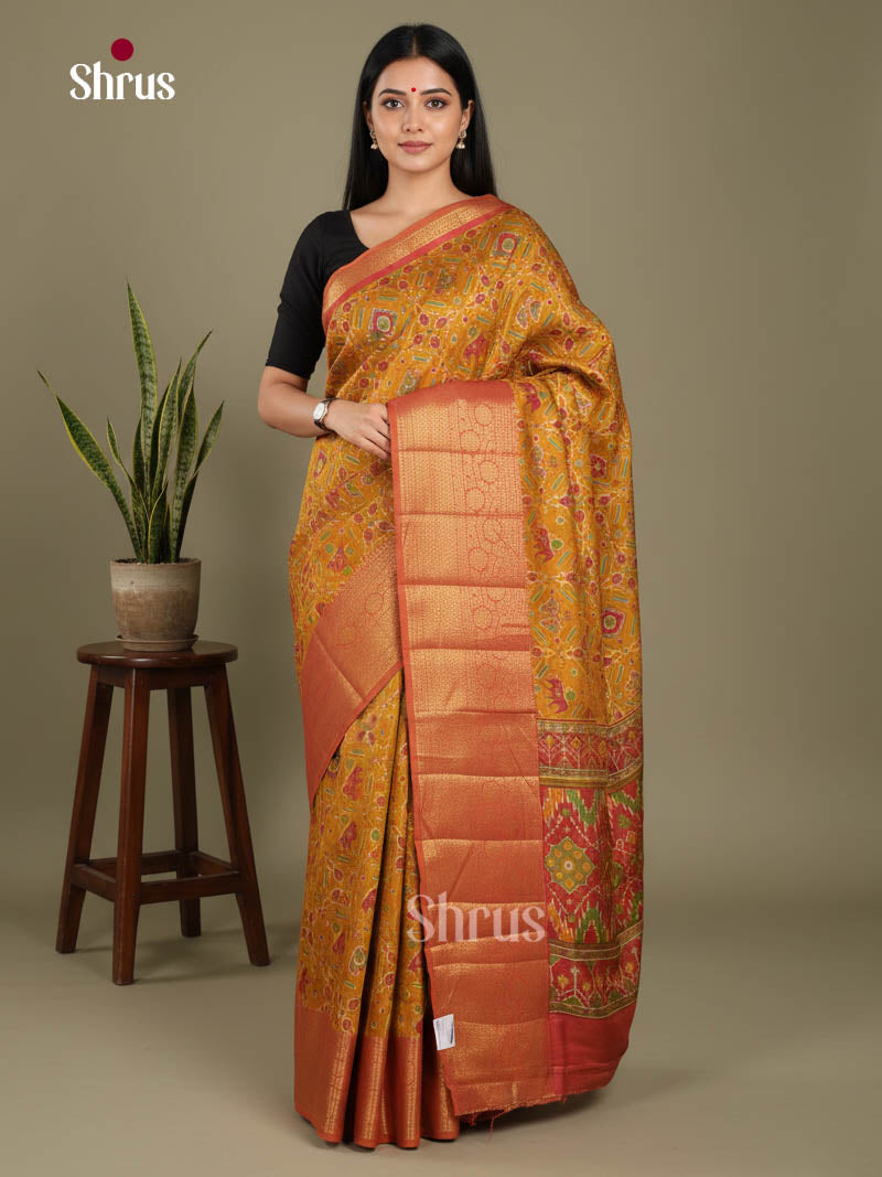 DKS11101 - Semi Patola Saree
