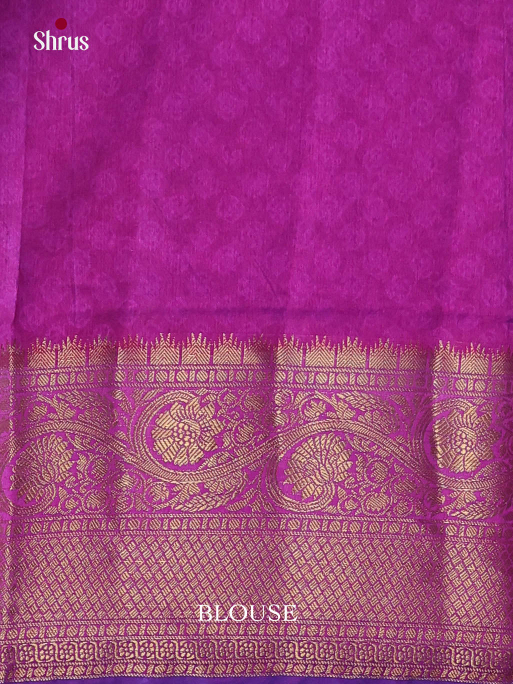 Blue & Purple - Semi Patola Saree