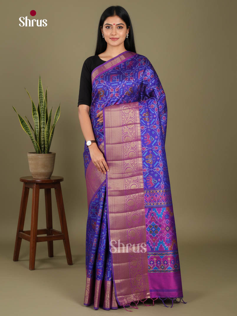 DKS11106 - Semi Patola Saree