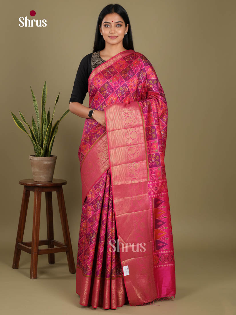 DKS11116 - Semi Patola Saree