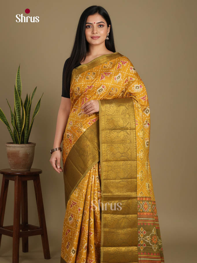 DKS11118 - Semi Patola Saree