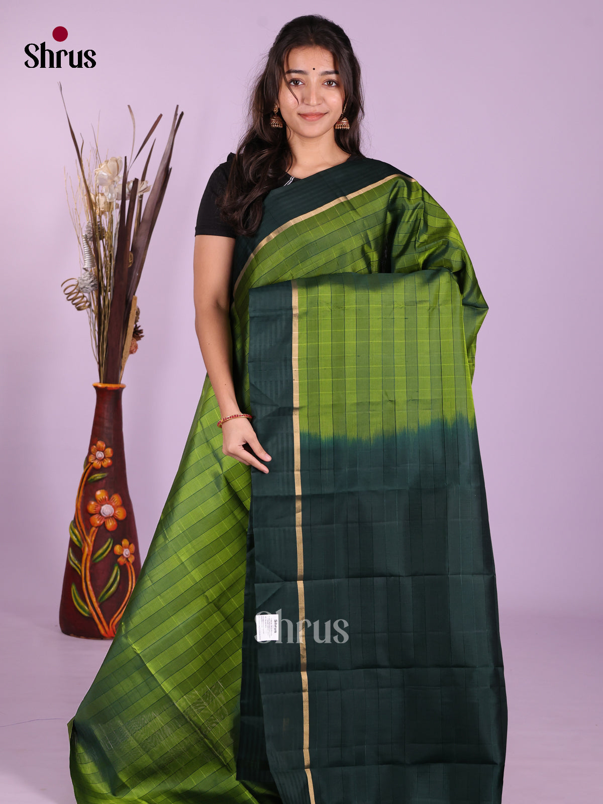 DKS11133 - Kanchipuram silk (LR) Saree - Shop on Shrus.com