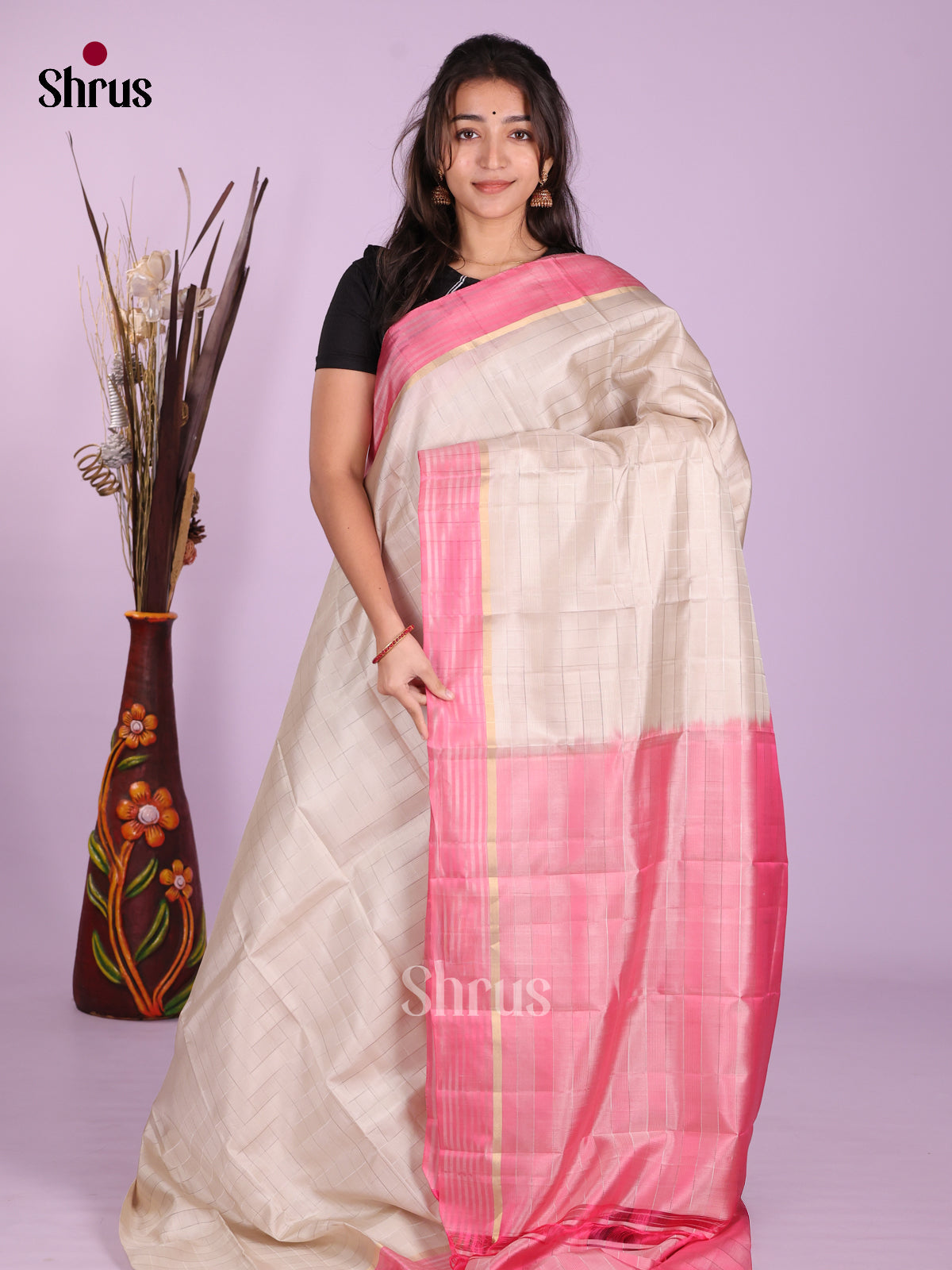 DKS11135 - Kanchipuram silk (LR) Saree - Shop on Shrus.com