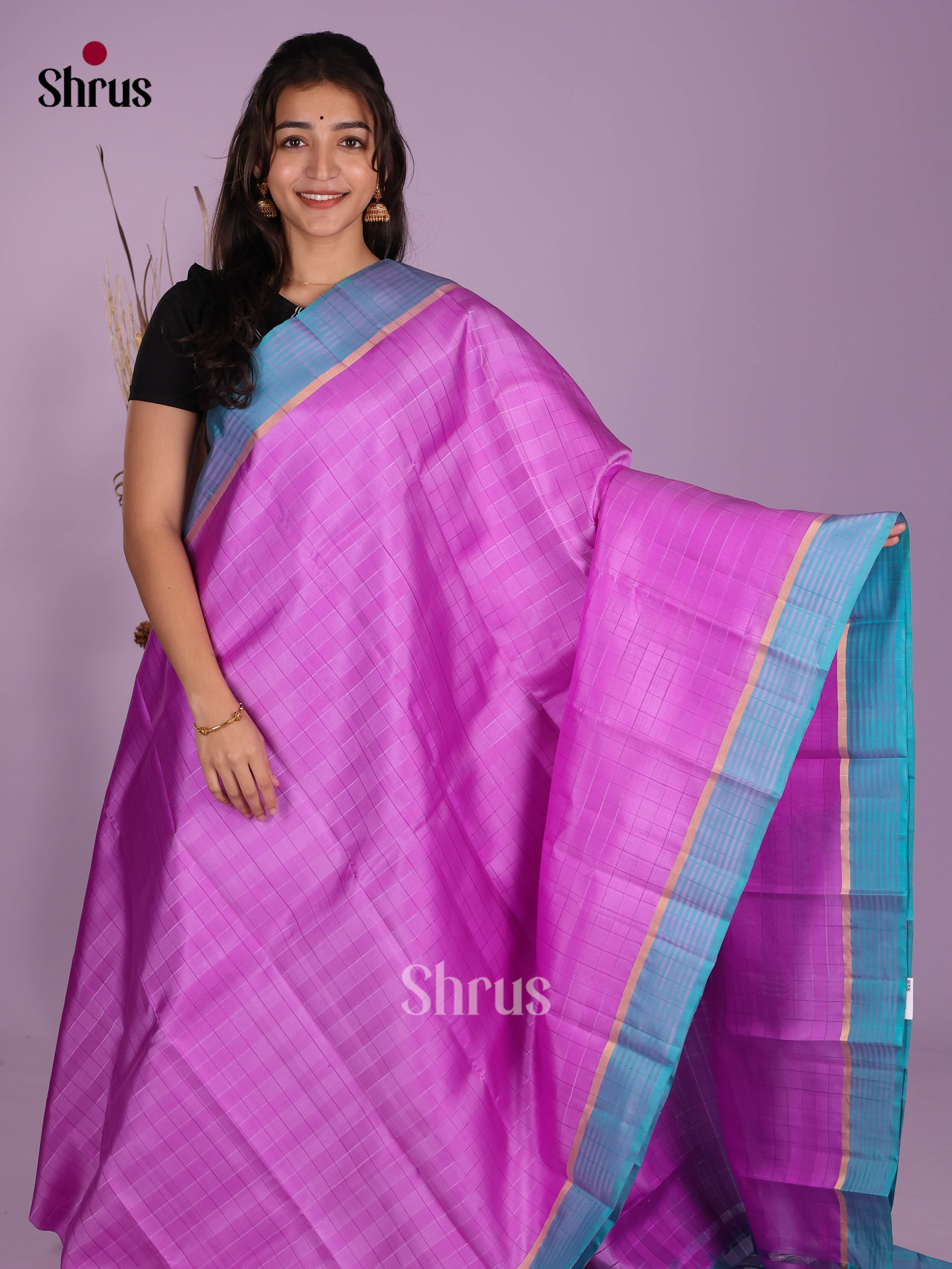 DKS11137 - Kanchipuram silk (LR) Saree - Shop on Shrus.com
