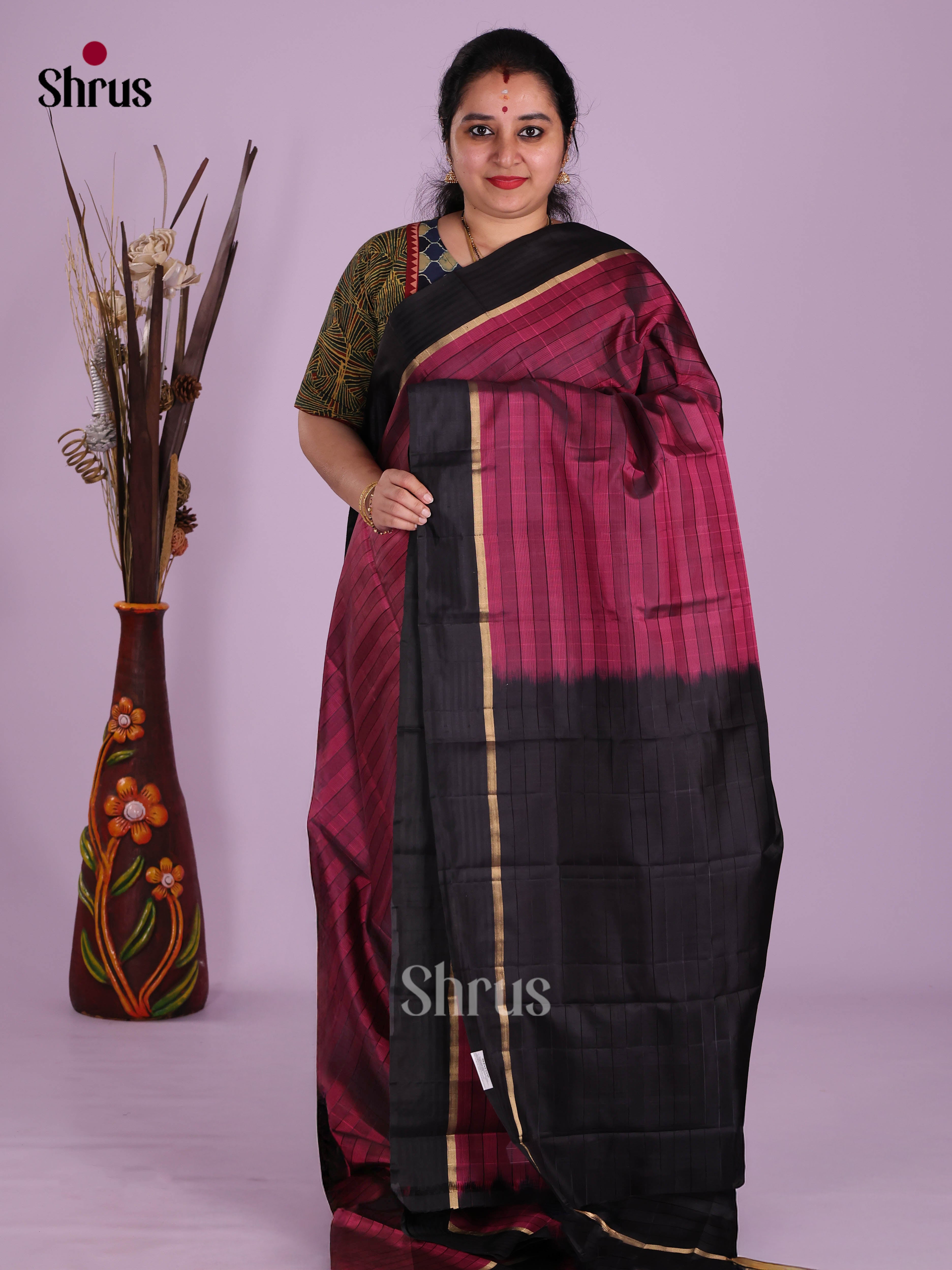 DKS11142 - Kanchipuram silk (LR) Saree
