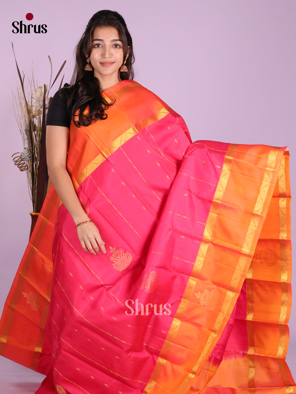 DKS11144 - Kanchipuram silk (HR) Saree