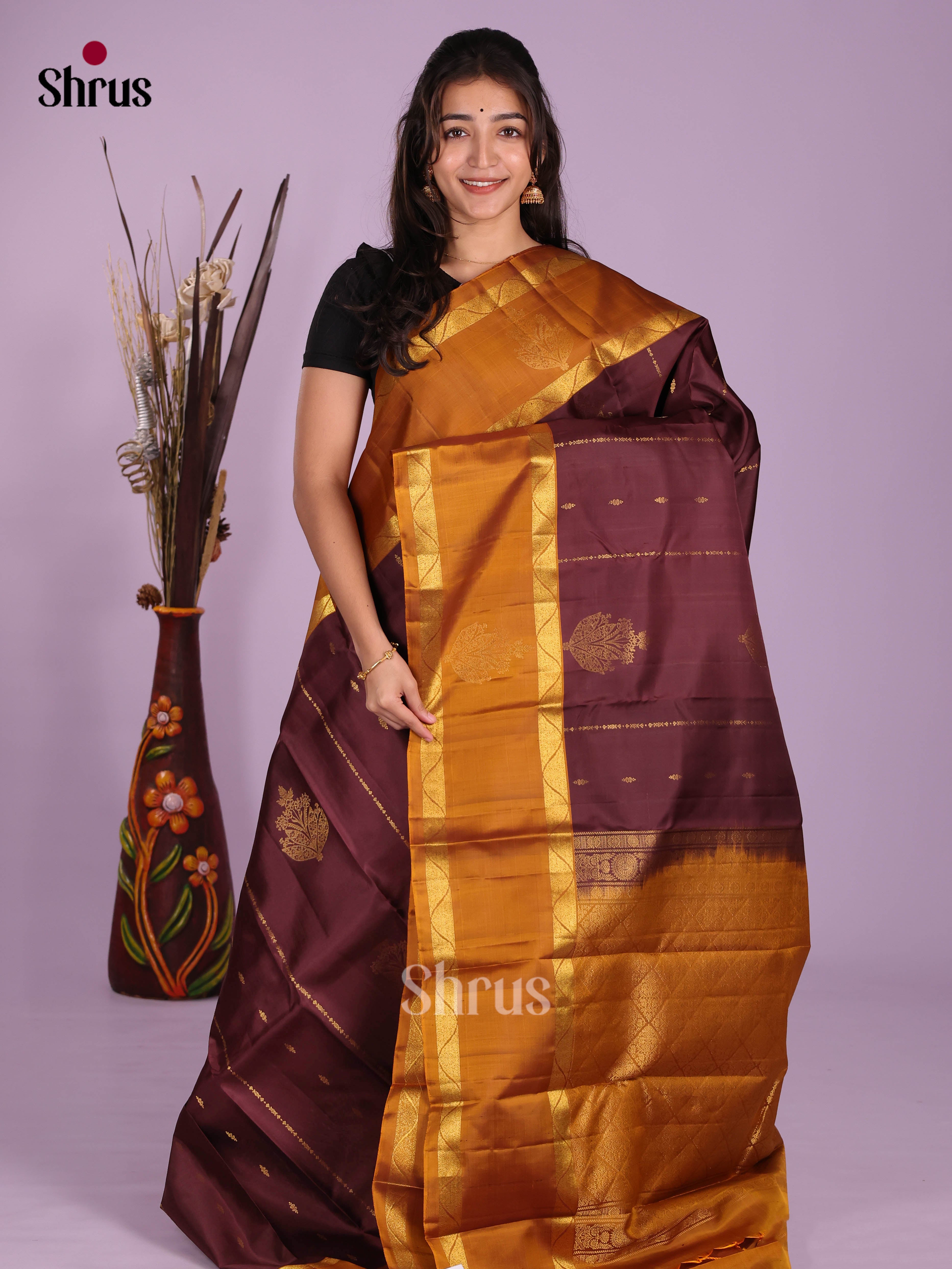 DKS11145 - Kanchipuram silk (HR) Saree - Shop on Shrus.com