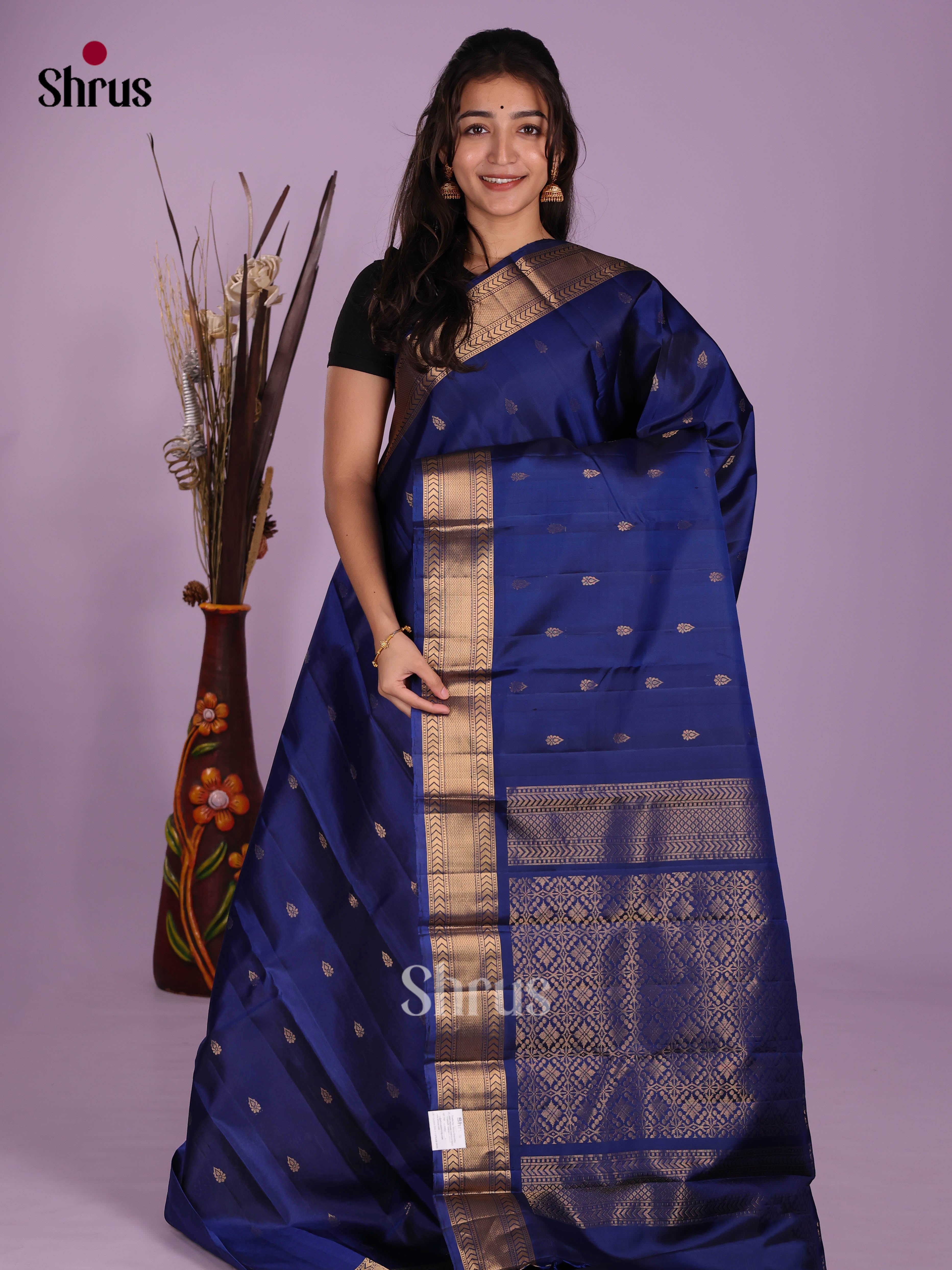 DKS11147 - Kanchipuram silk (HR) Saree - Shop on Shrus.com