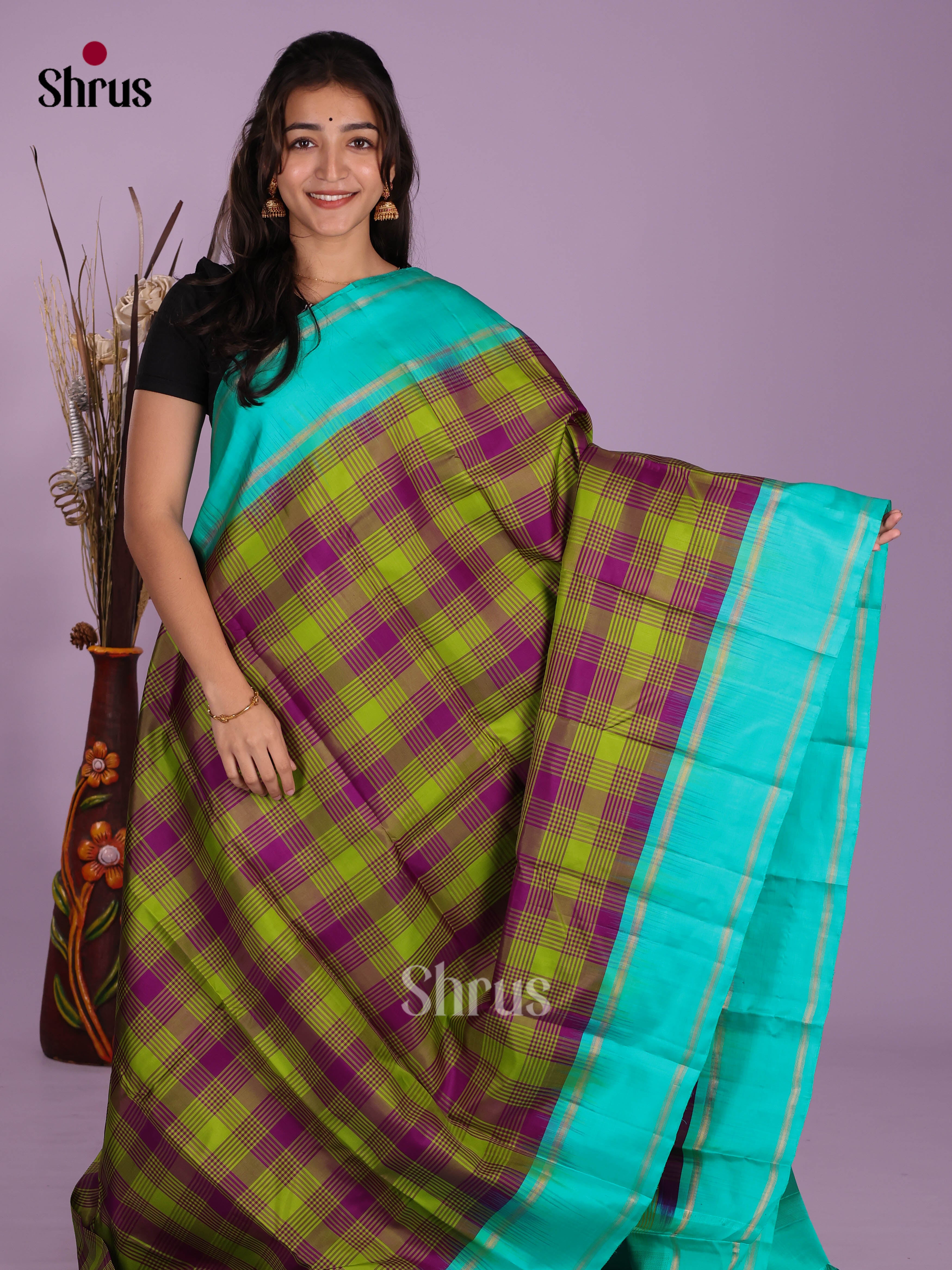 DKS11151 - Kanchipuram silk (HR) Saree - Shop on Shrus.com