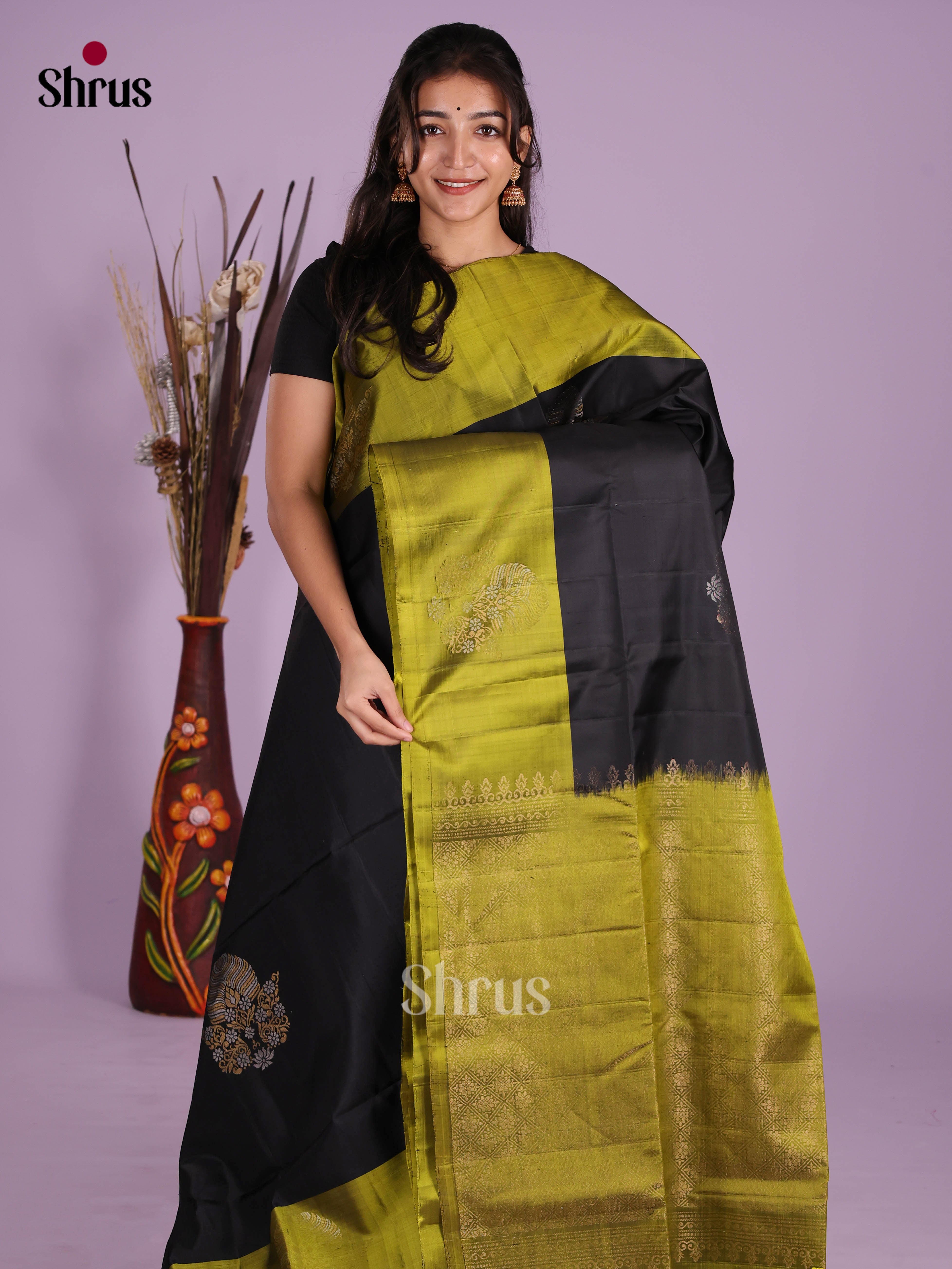 DKS11153 - Soft Silk (HR) Saree - Shop on Shrus.com