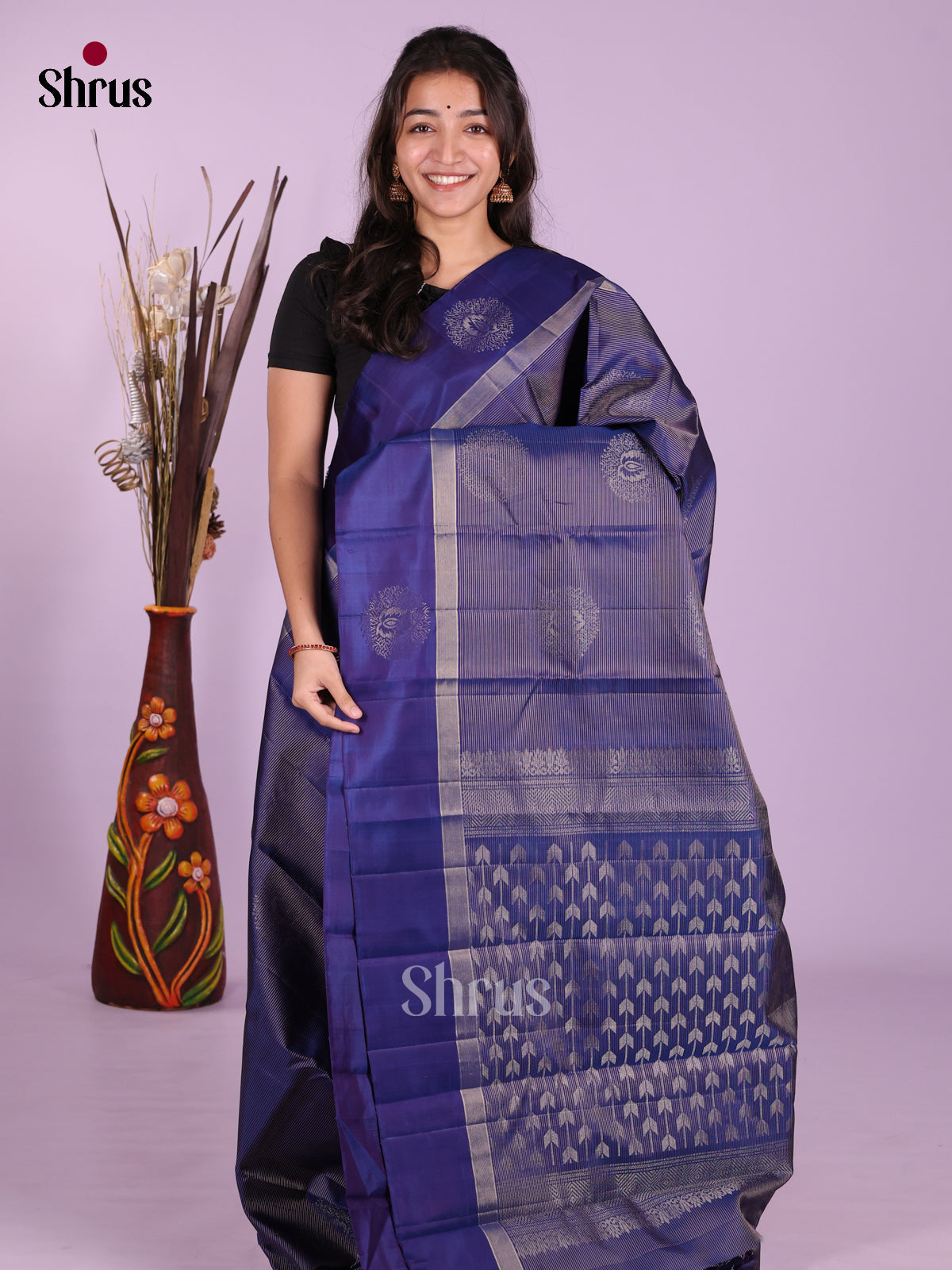 DKS11164 - Kanchipuram silk (HR) Saree - Shop on Shrus.com
