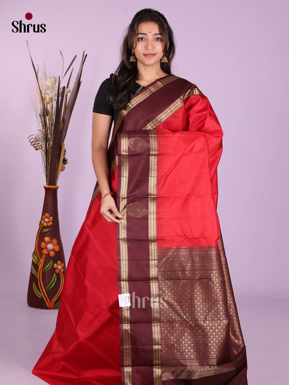 DKS11174 - Kanchipuram silk (HR) Saree - Shop on Shrus.com
