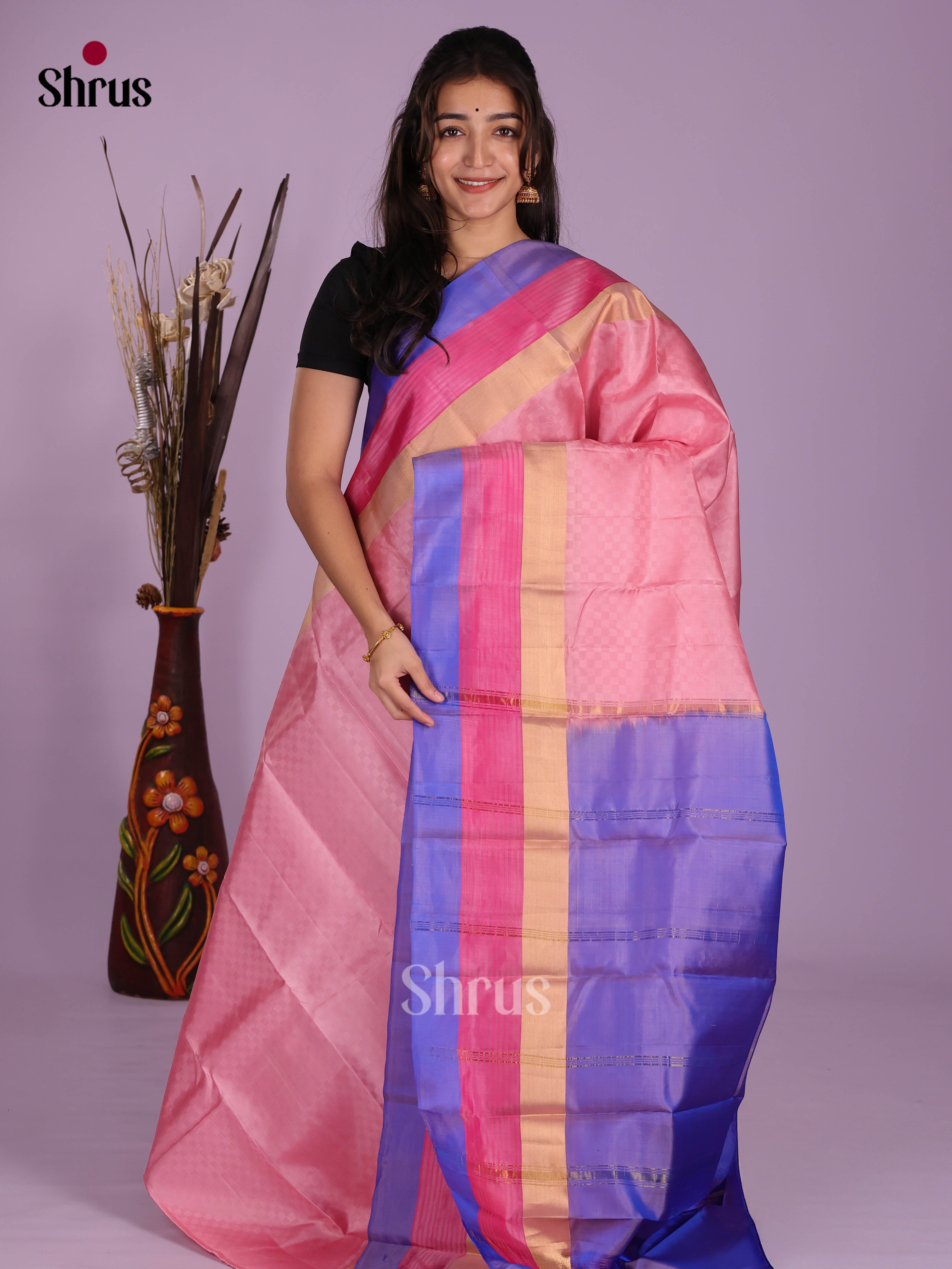 DKS11200 - Kanchipuram silk (LR) Saree - Shop on Shrus.com