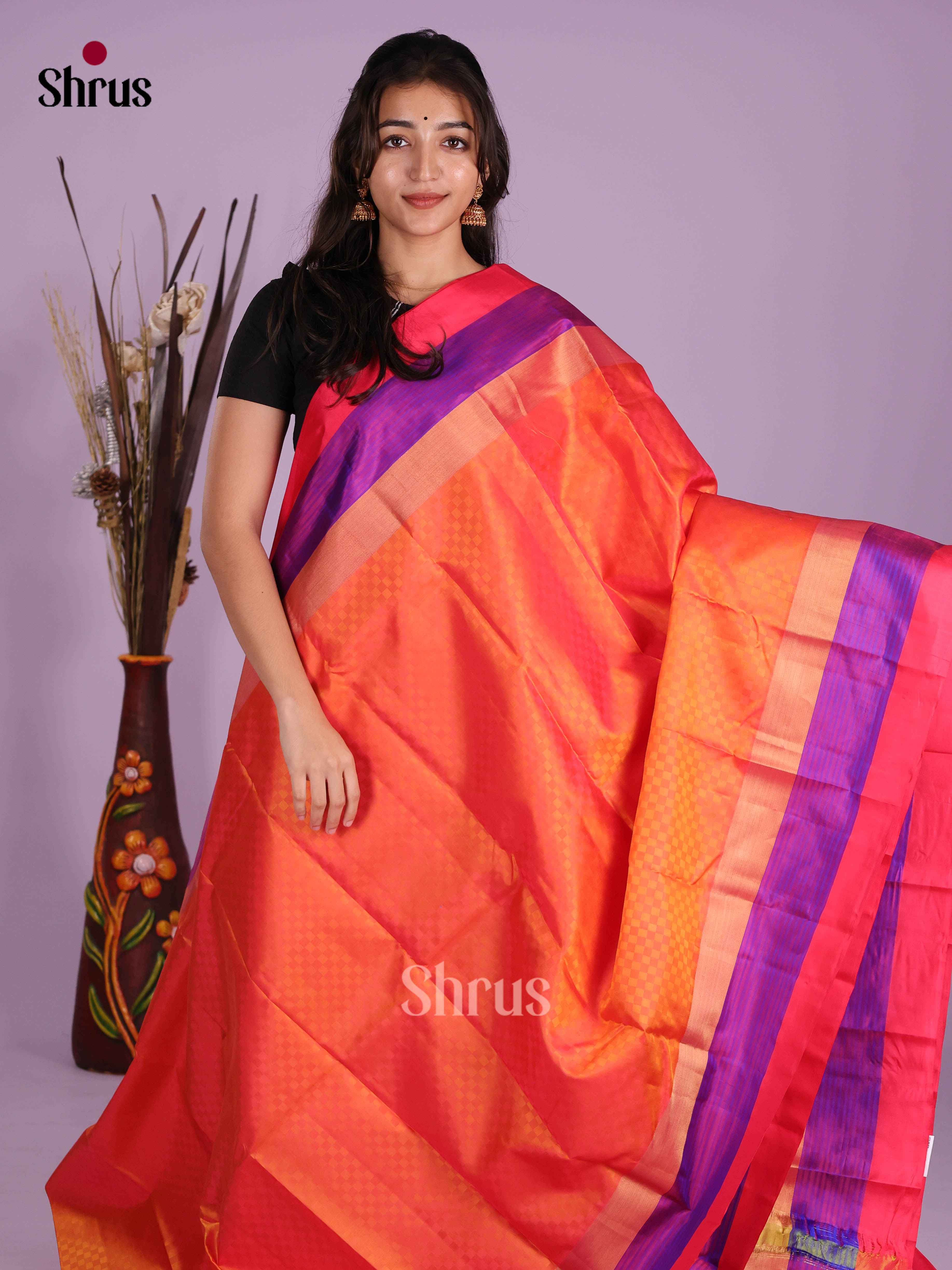 DKS11206 - Kanchipuram silk (LR) Saree