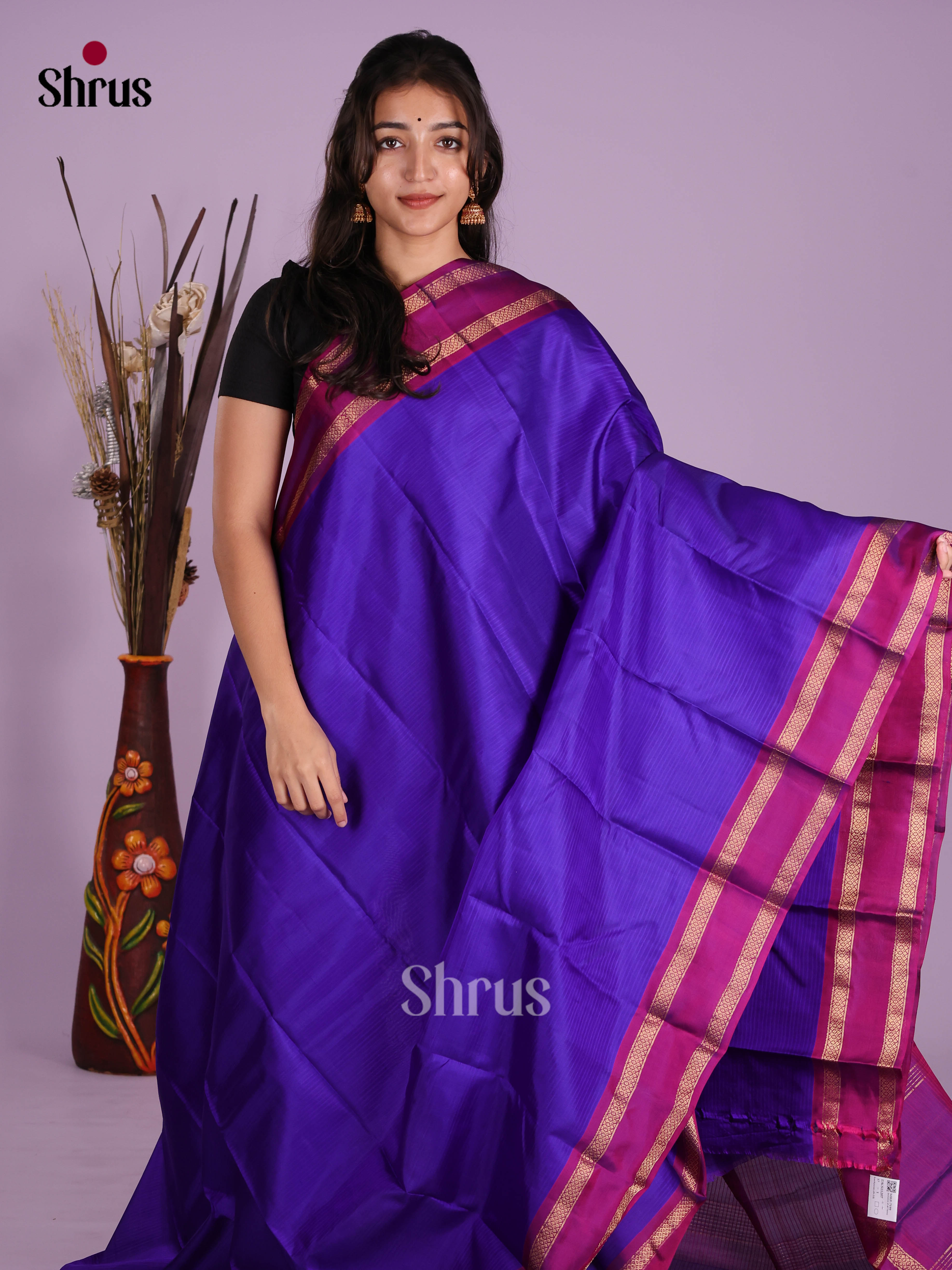 DKS11207 - Kanchipuram silk (LR) Saree - Shop on Shrus.com