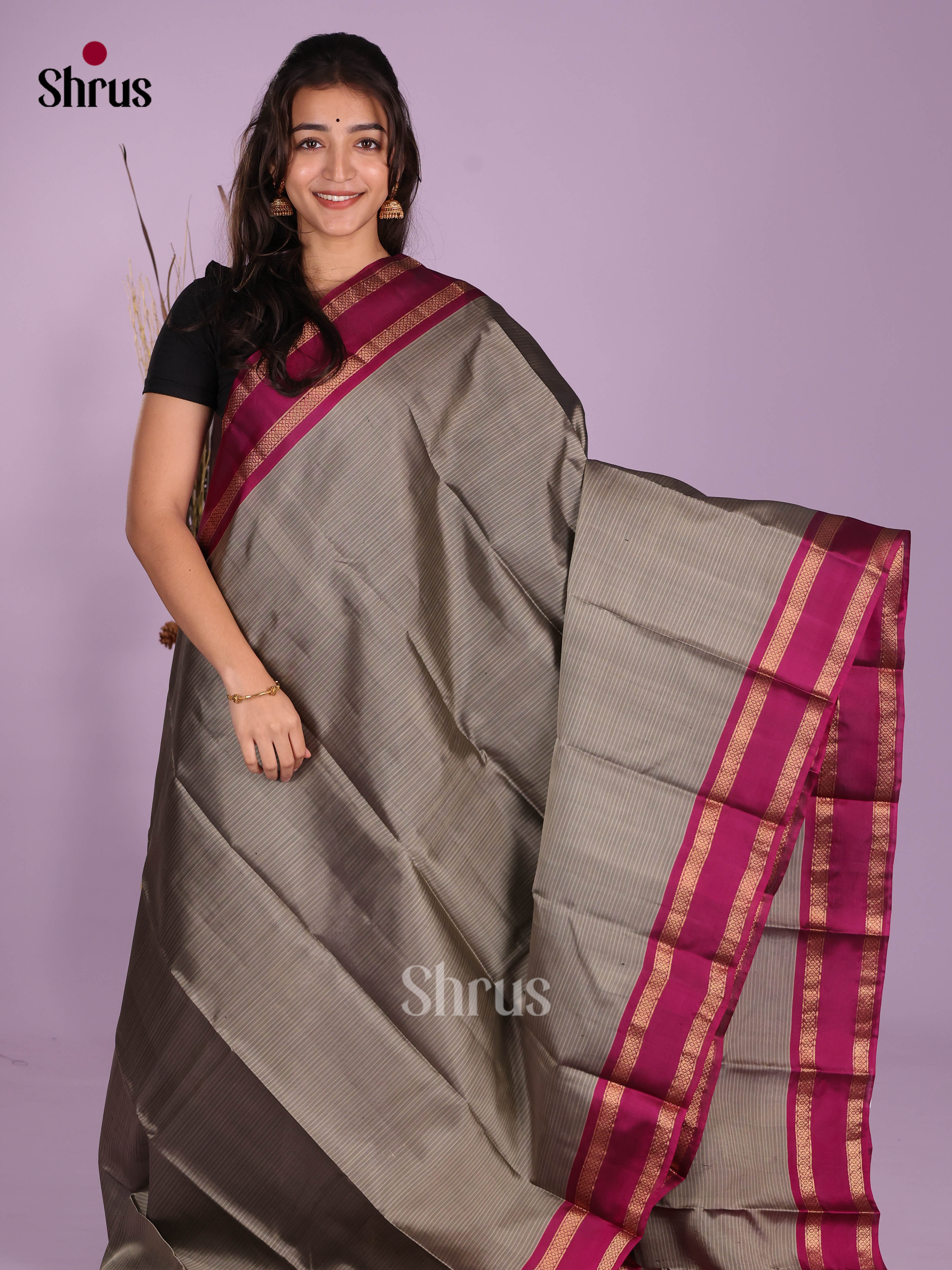 DKS11208 - Kanchipuram silk (LR) Saree - Shop on Shrus.com