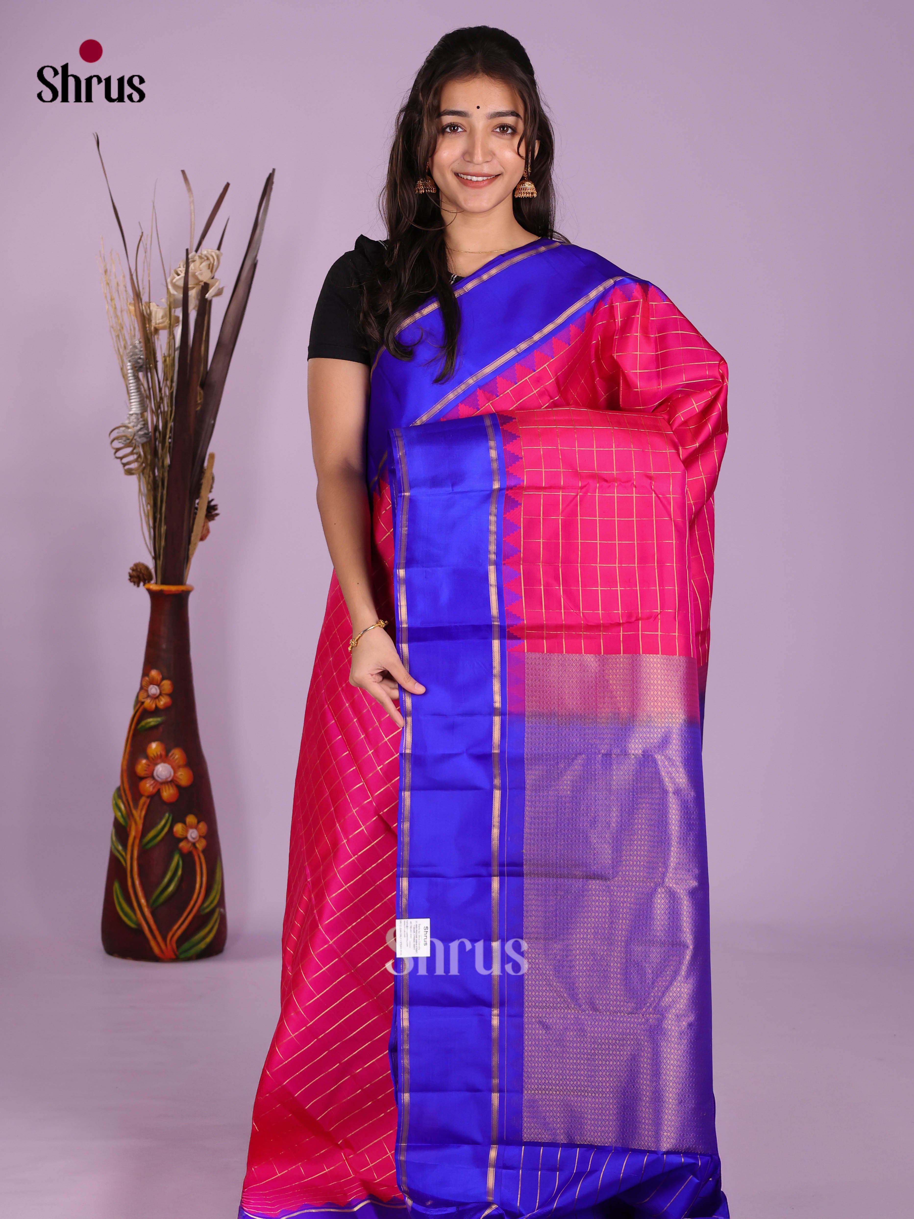 DKS11211 - Kanchipuram silk (HR) Saree