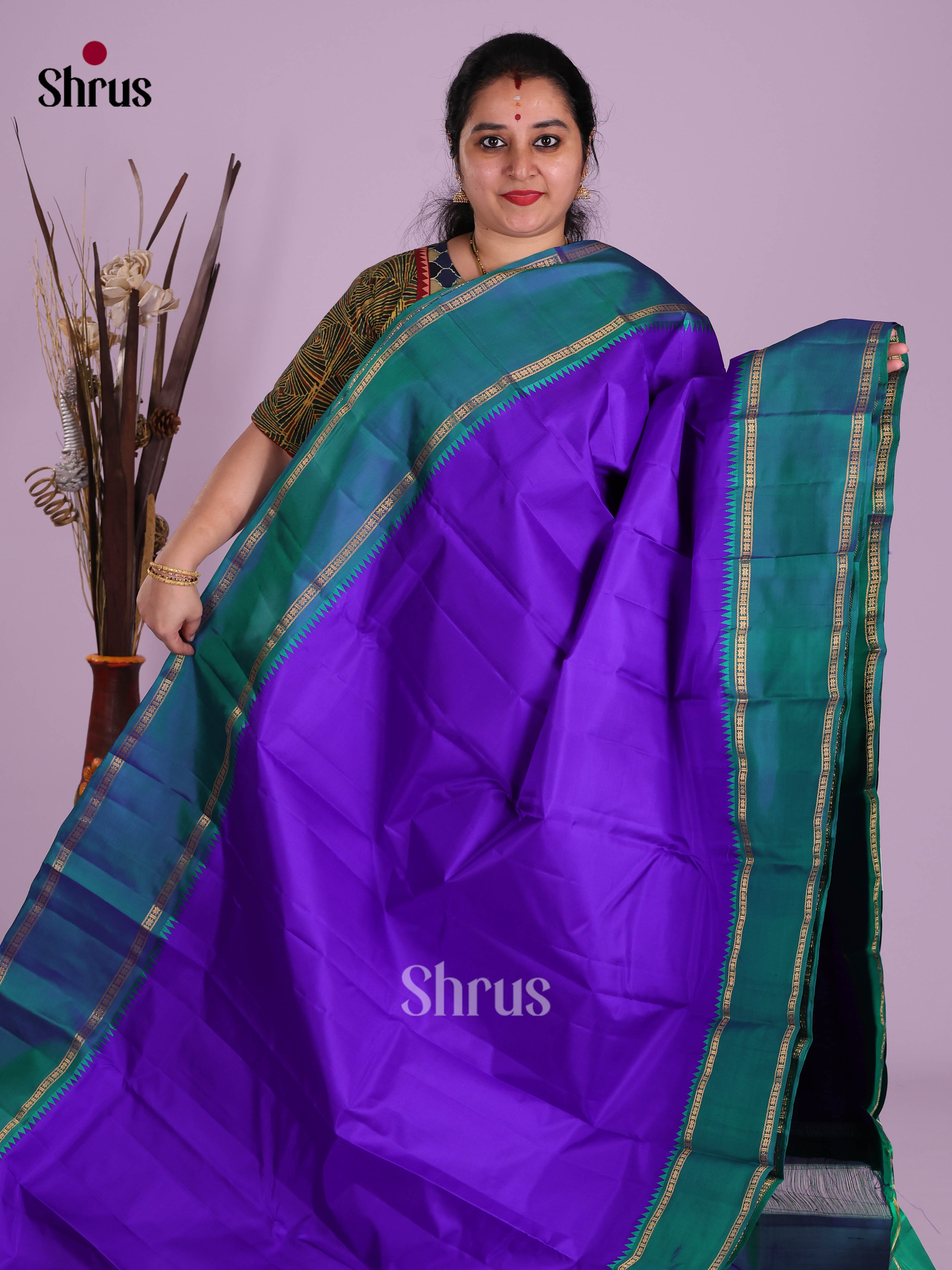 DKS11226 - Kanchipuram silk (LR) Saree