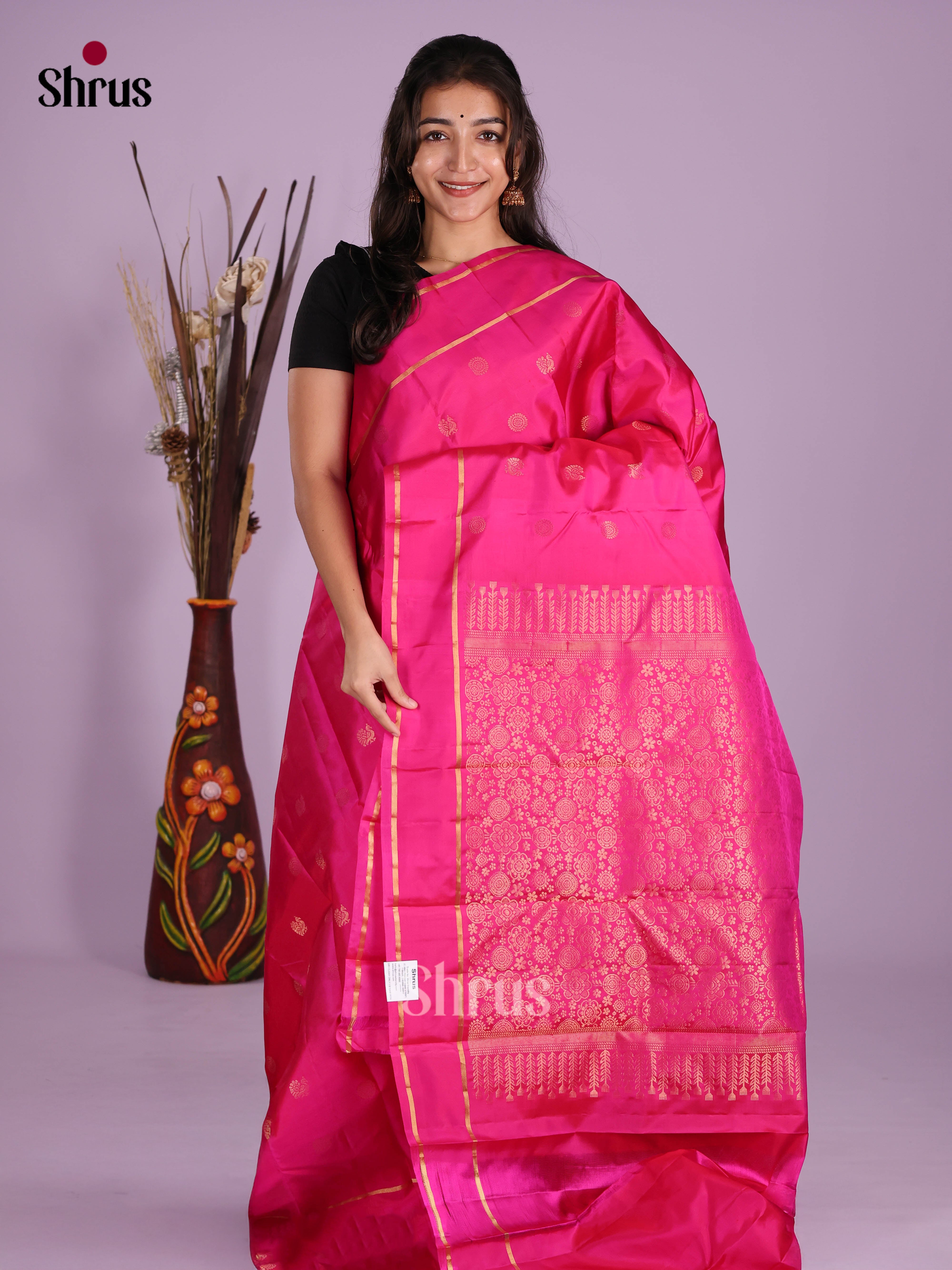 DKS11238 - Kanchipuram silk (HR) Saree