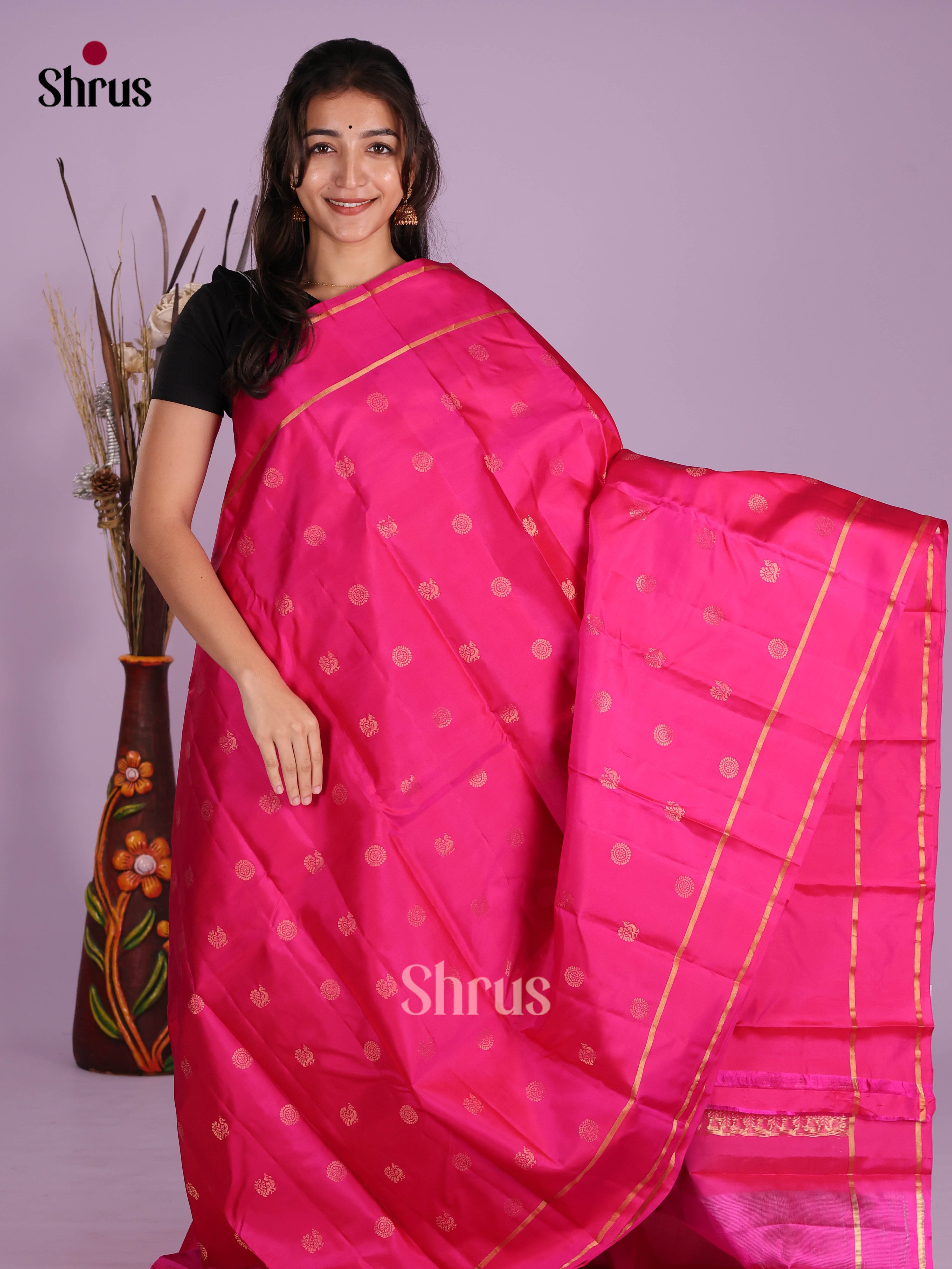 DKS11238 - Kanchipuram silk (HR) Saree