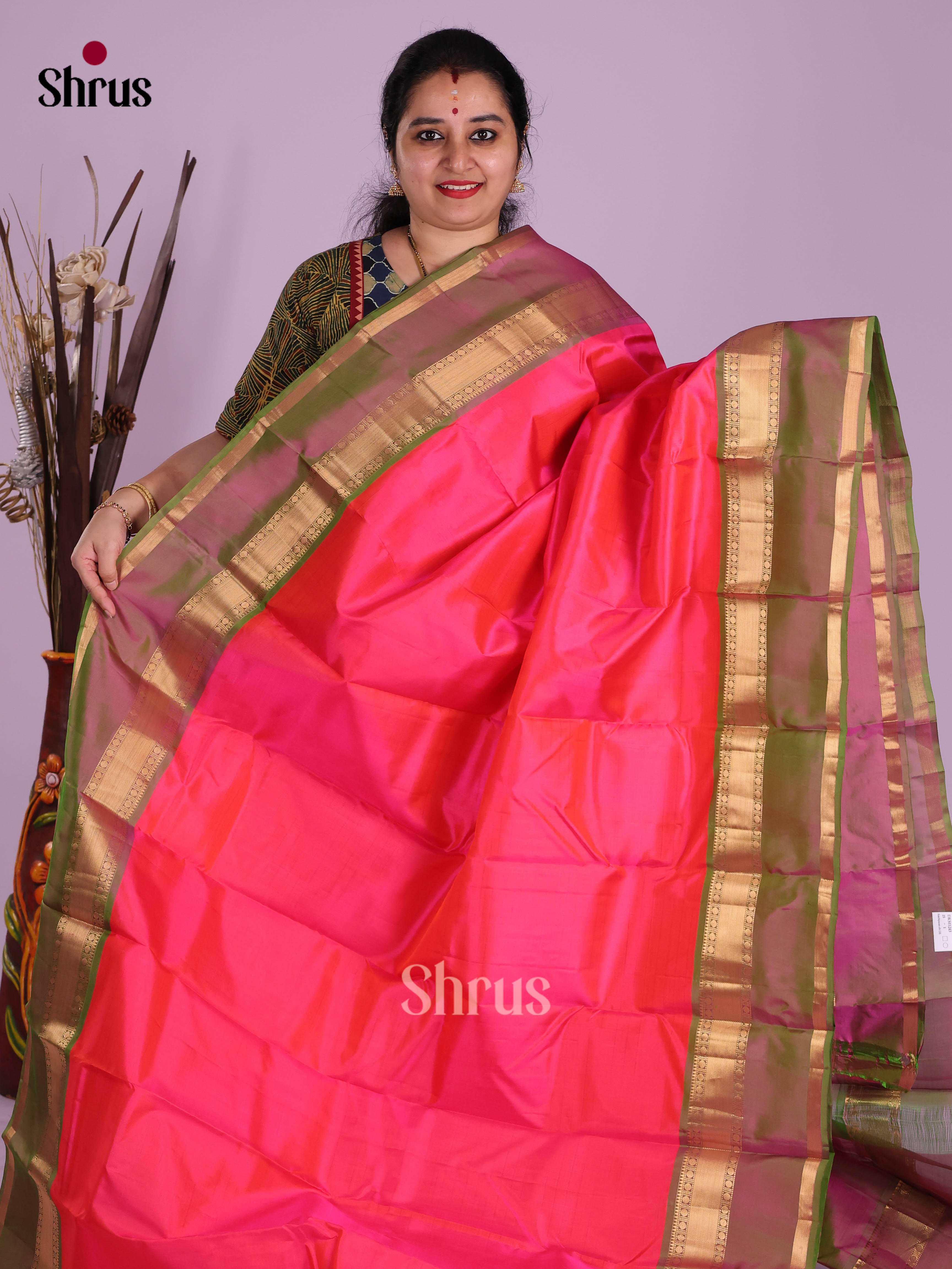 DKS11243 - Kanchipuram silk (LR) Saree