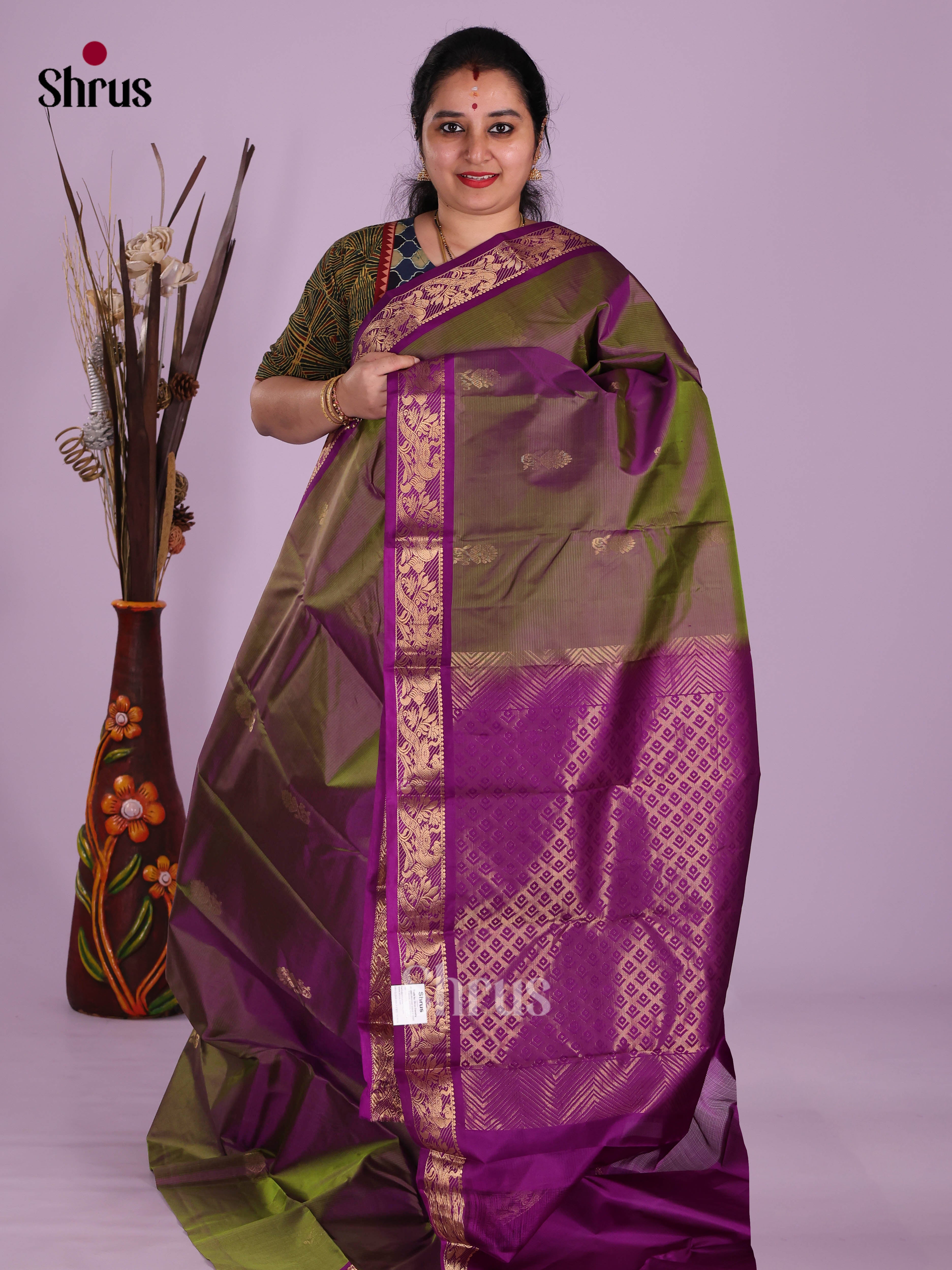 DKS11249 - Kanchipuram silk (HR) Saree