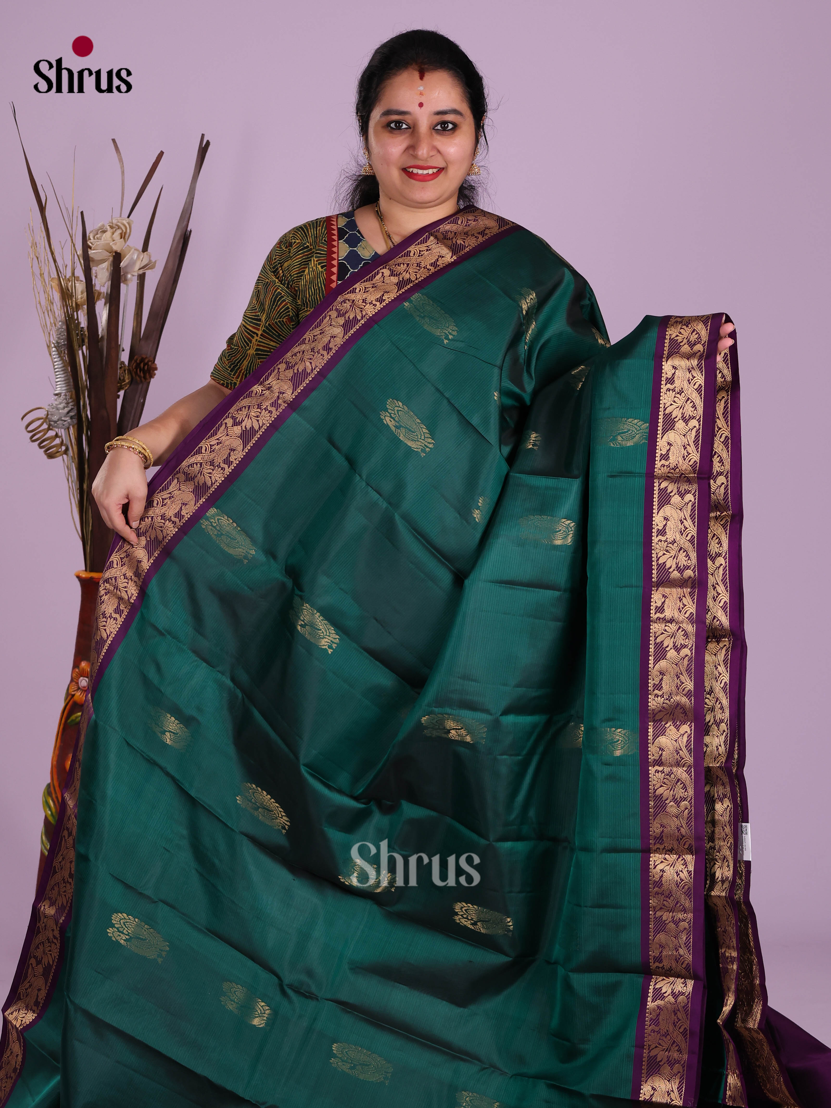 DKS11252 - Kanchipuram silk (HR) Saree - Shop on Shrus.com
