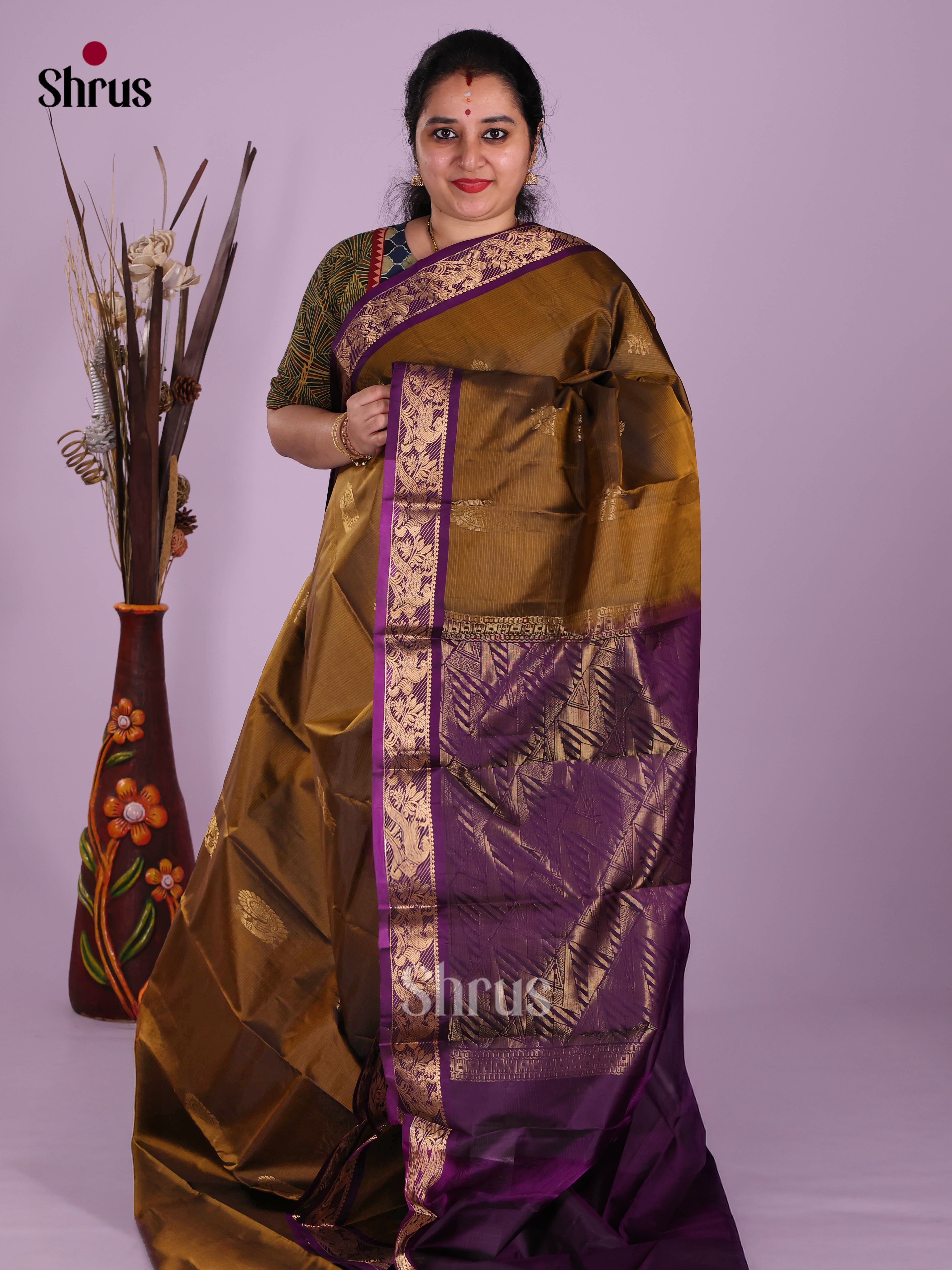 DKS11253 - Kanchipuram silk (HR) Saree - Shop on Shrus.com