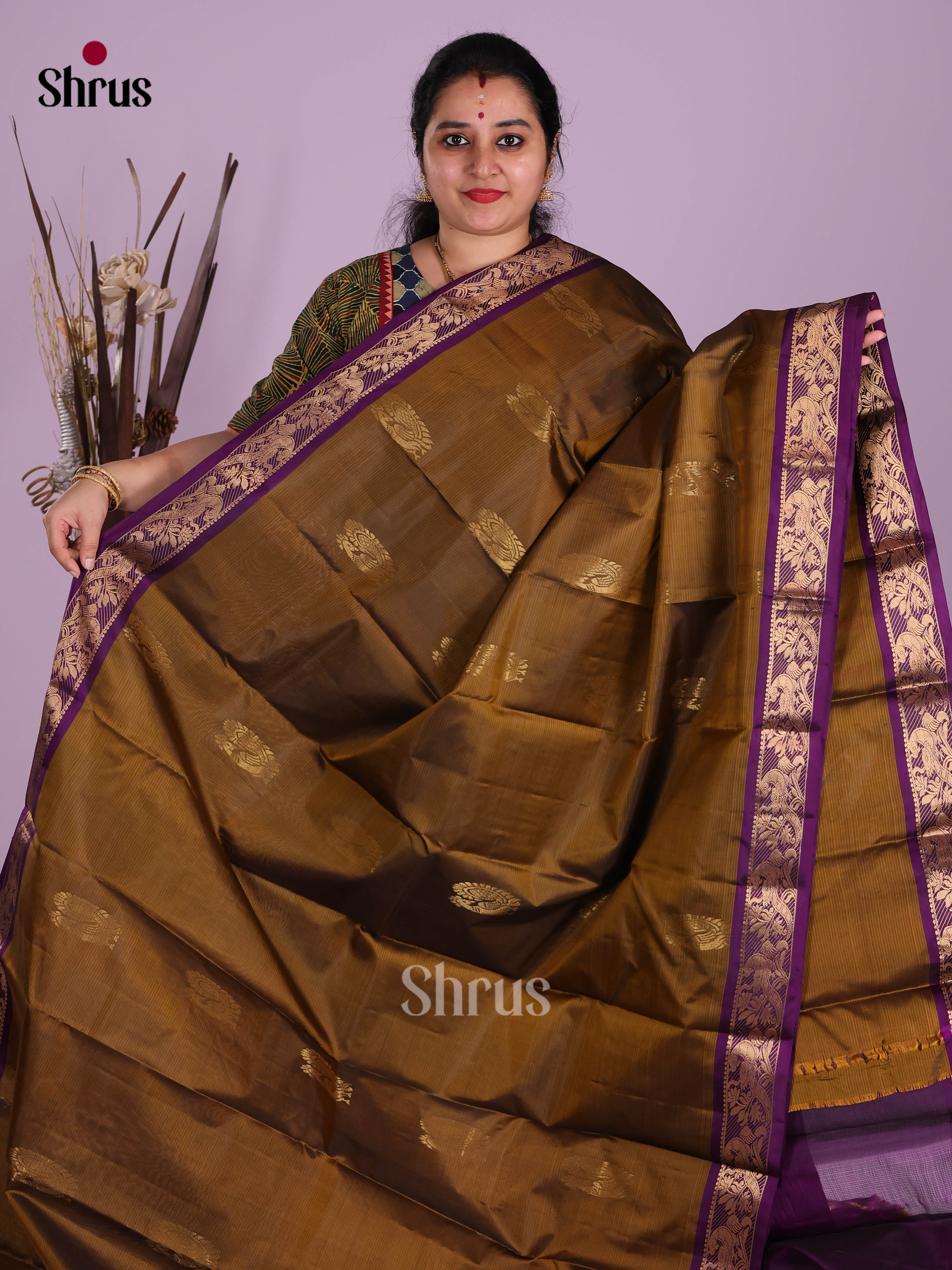 DKS11253 - Kanchipuram silk (HR) Saree - Shop on Shrus.com
