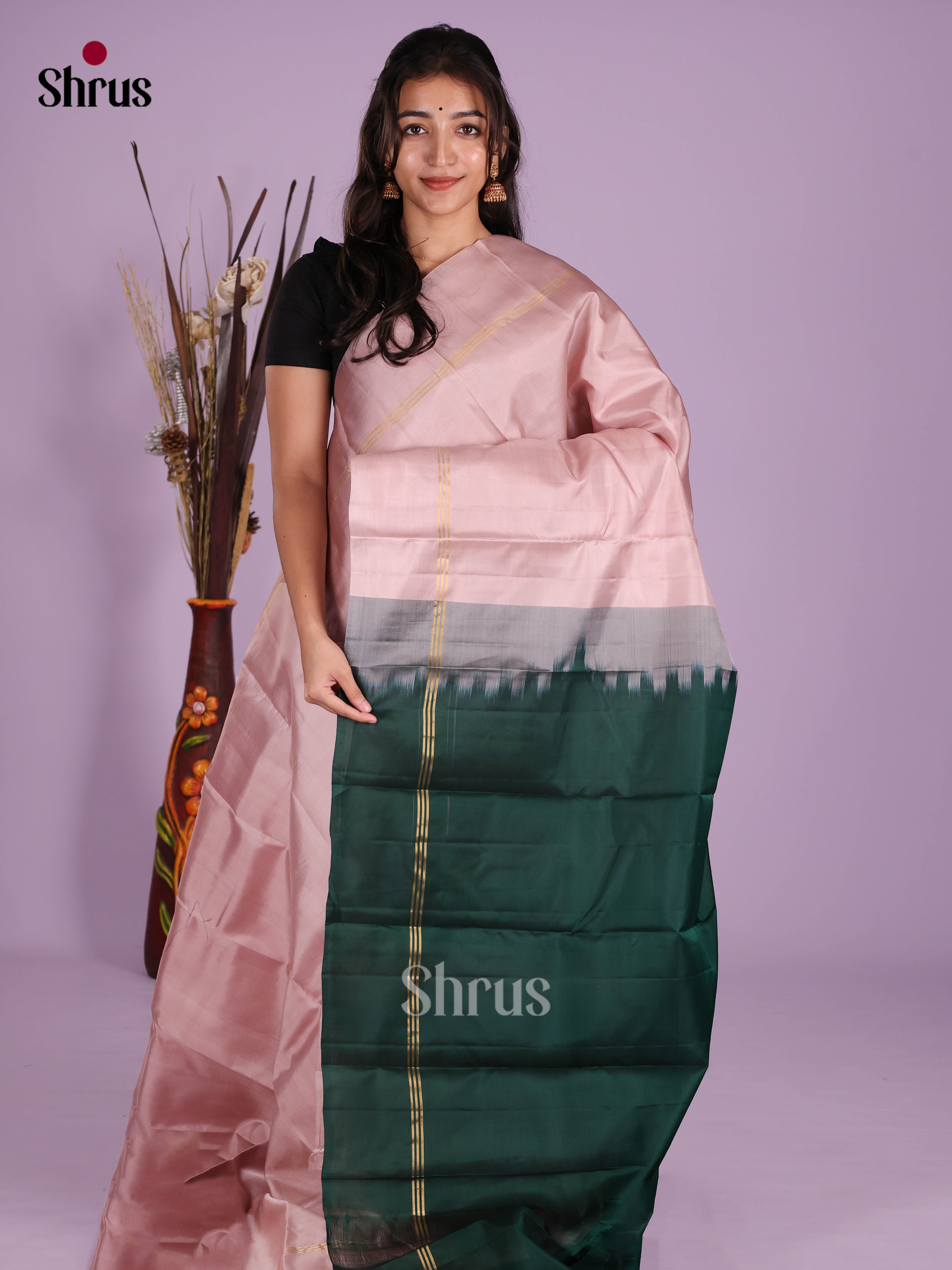 DKS11257 - Kanchipuram silk (LR) Saree - Shop on Shrus.com