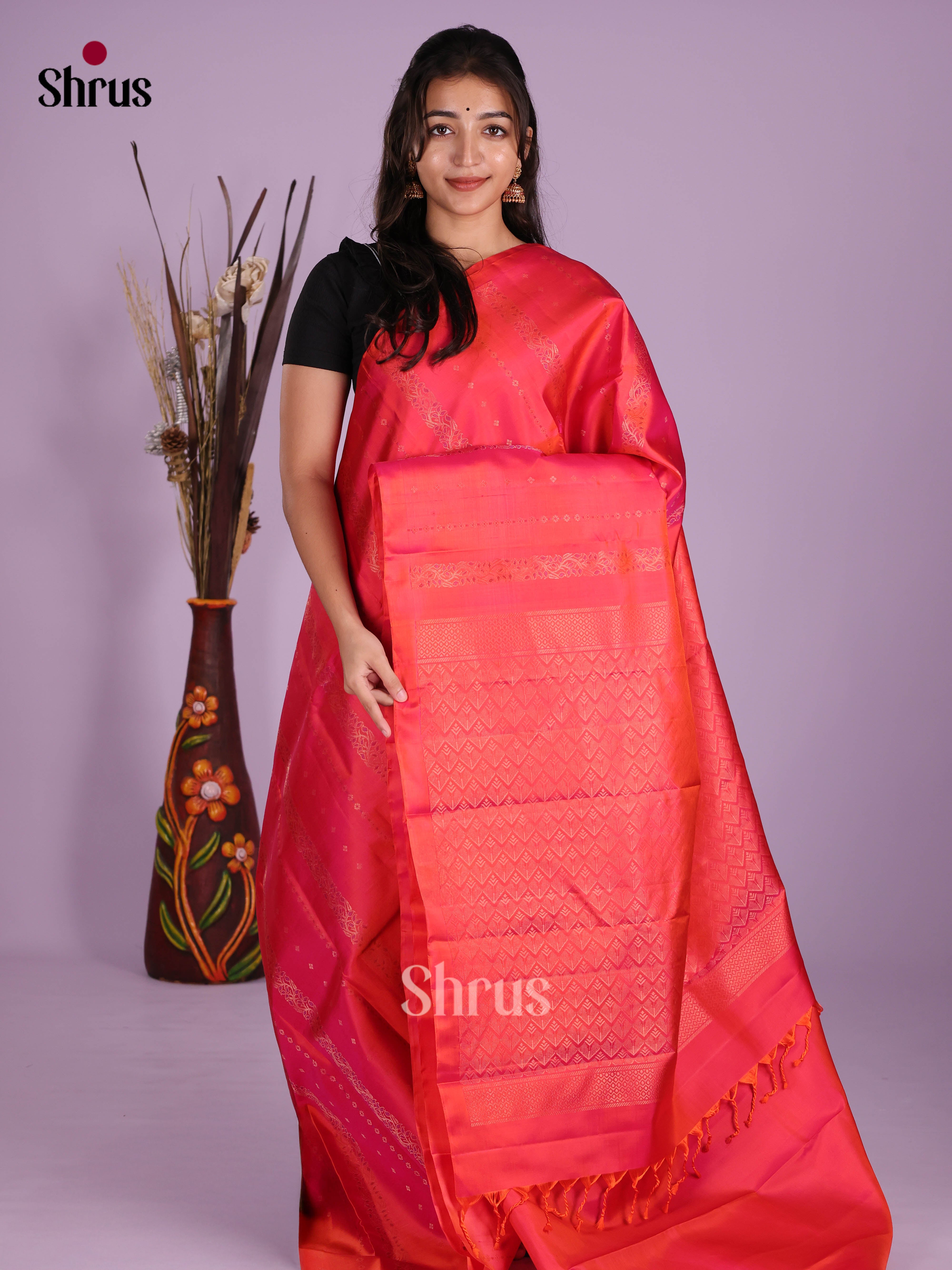 DKS11262 - Kanchipuram silk (HR) Saree - Shop on Shrus.com