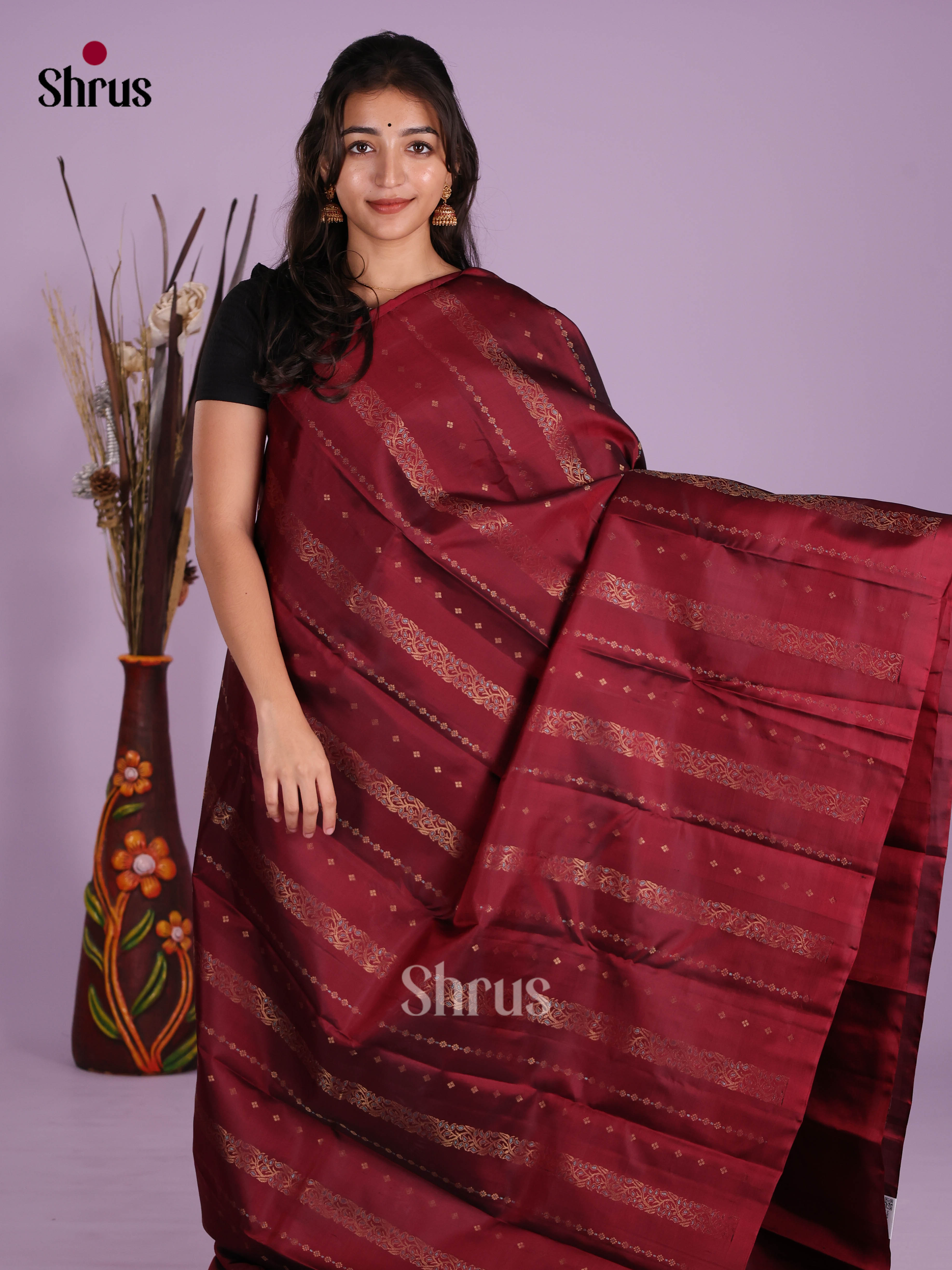 DKS11263 - Kanchipuram silk (HR) Saree