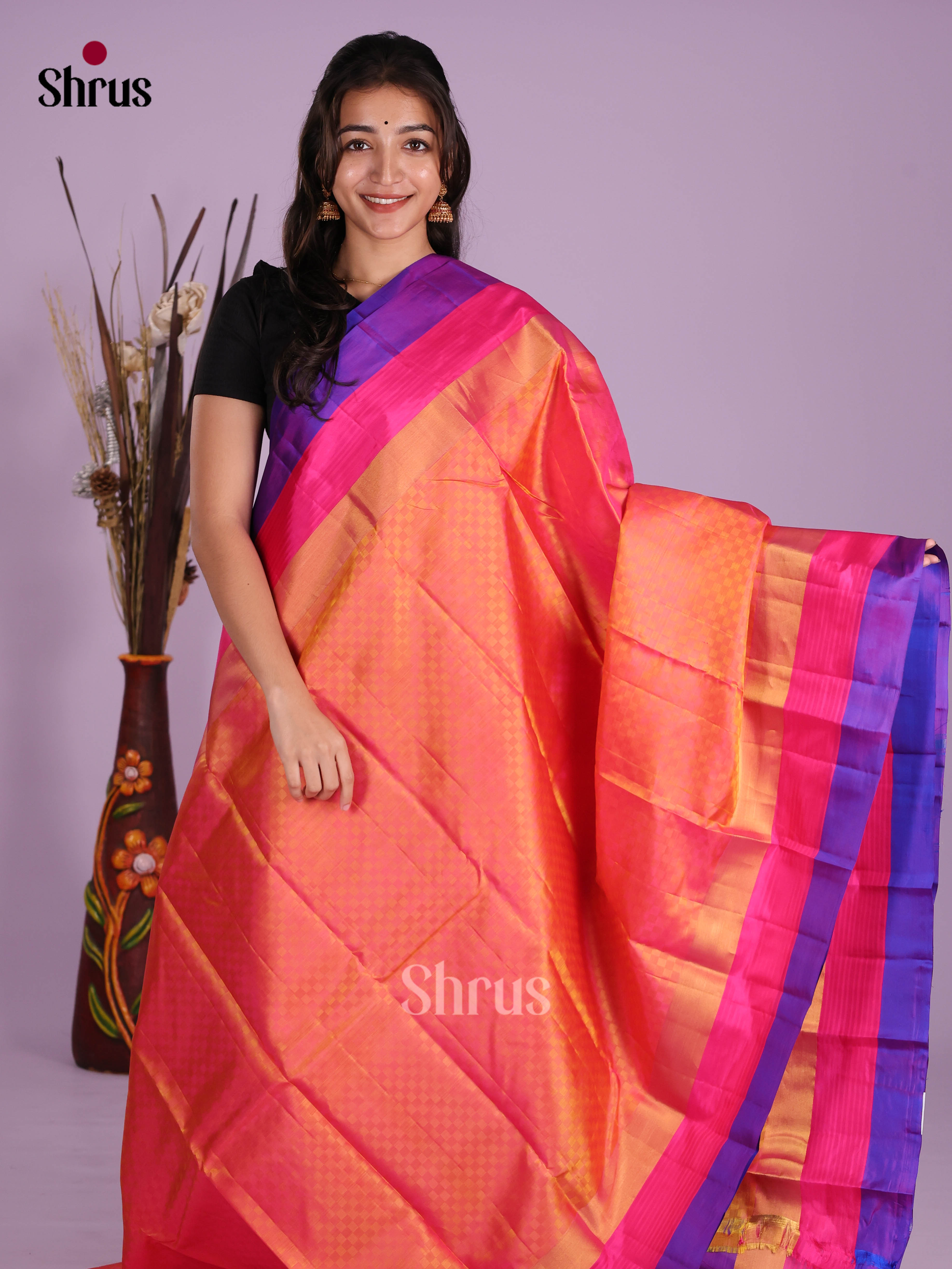 DKS11265 - Kanchipuram silk (LR) Saree