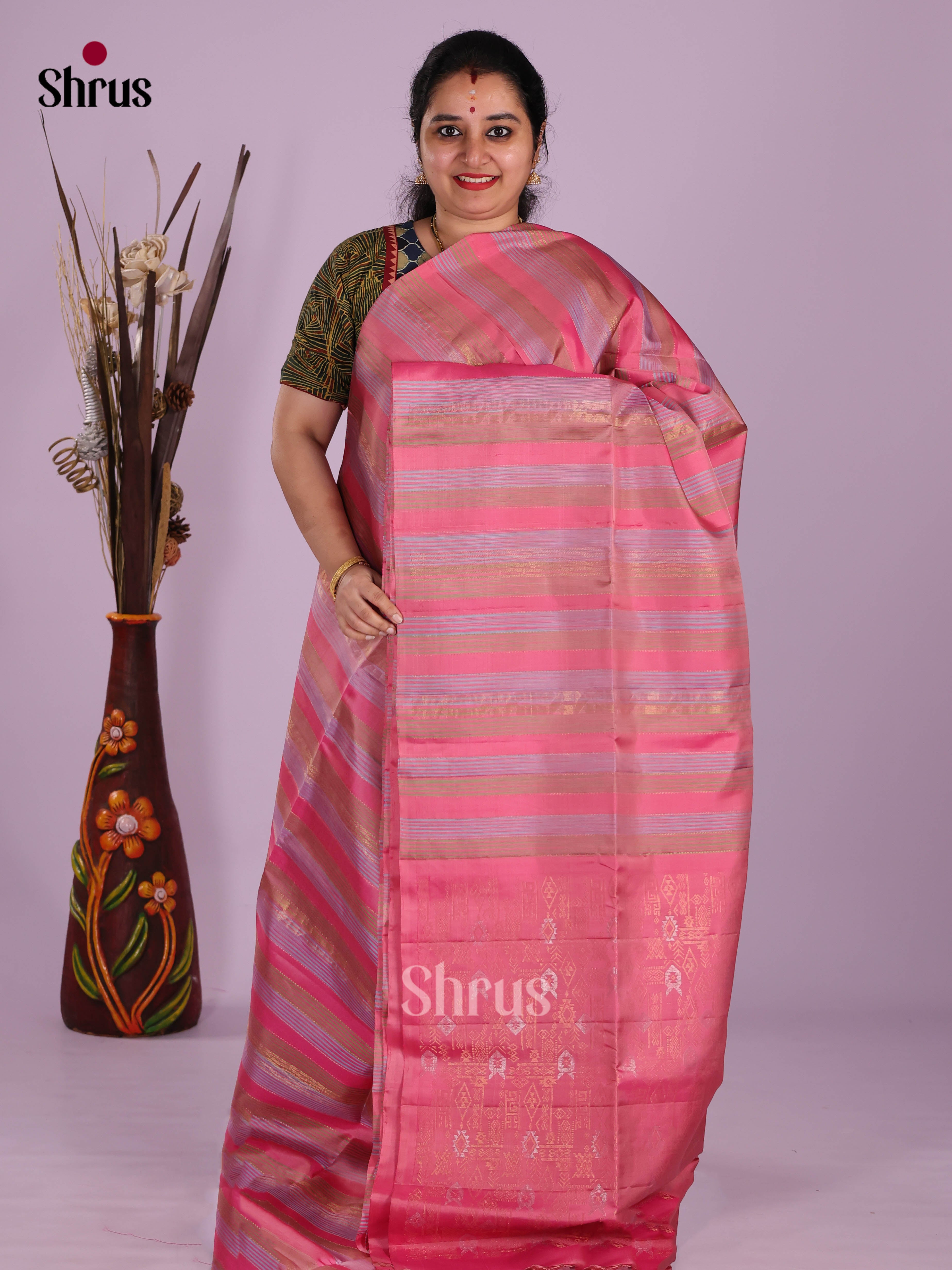 DKS11278 - Soft Silk (HR) Saree - Shop on Shrus.com