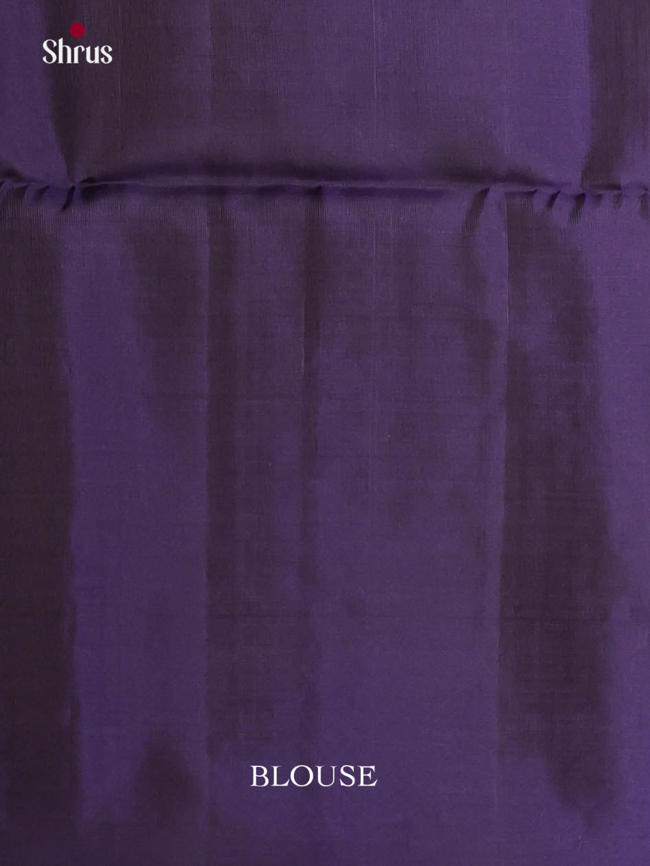 Lavender & Blue - Softsilk-halfpure Saree - Shop on Shrus.com