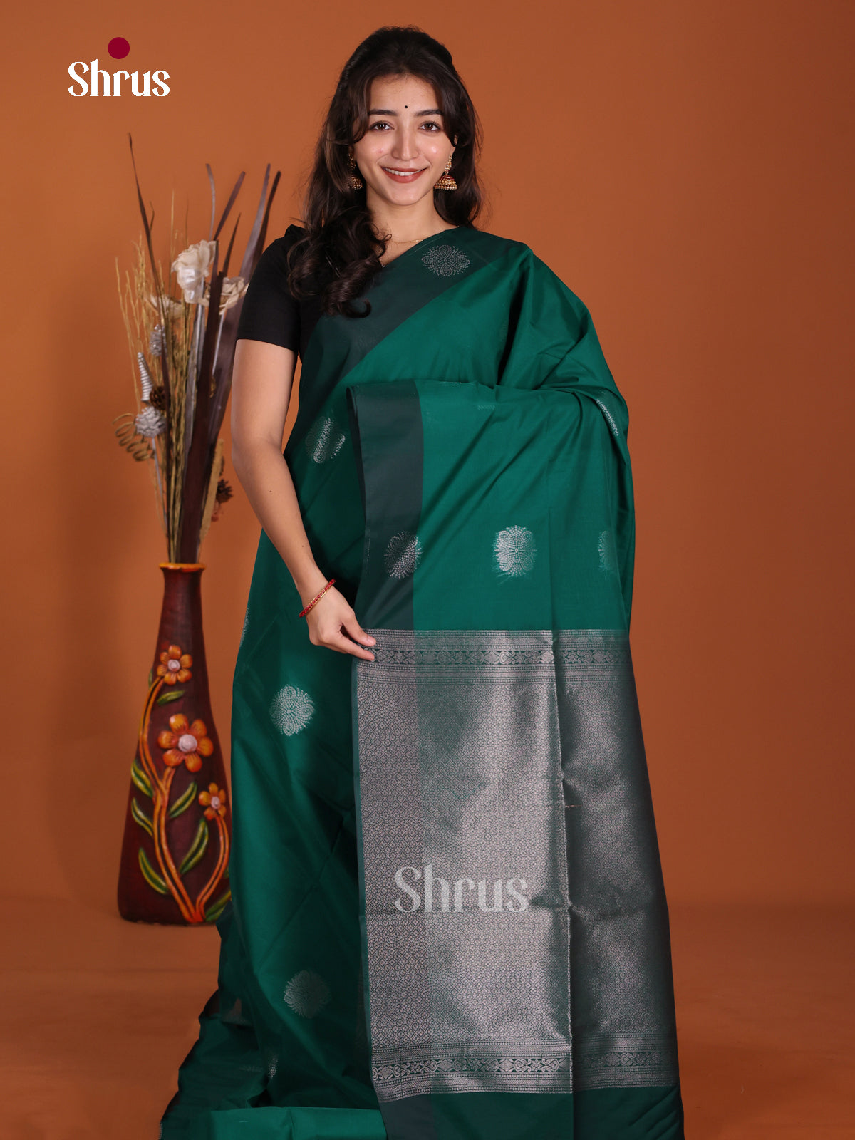 DKS11307 - Semi Silkcotton Saree