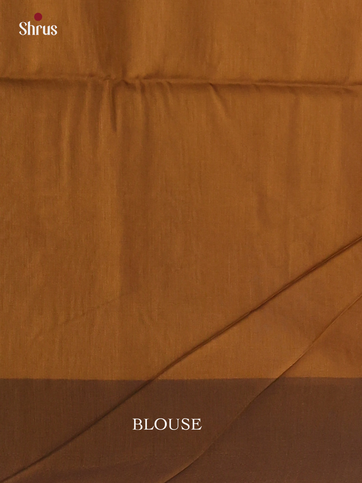 Peach & Brown - Semi Silkcotton Saree-DKS11312