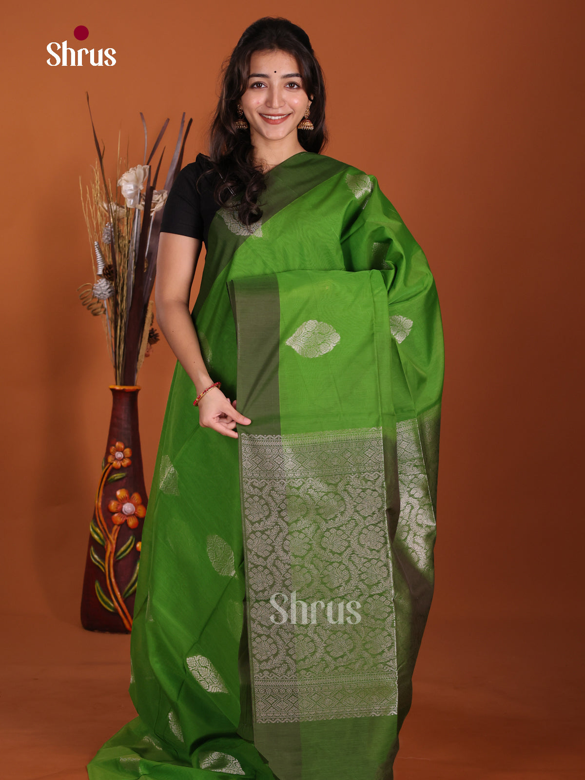 DKS11321 - Semi Silkcotton Saree
