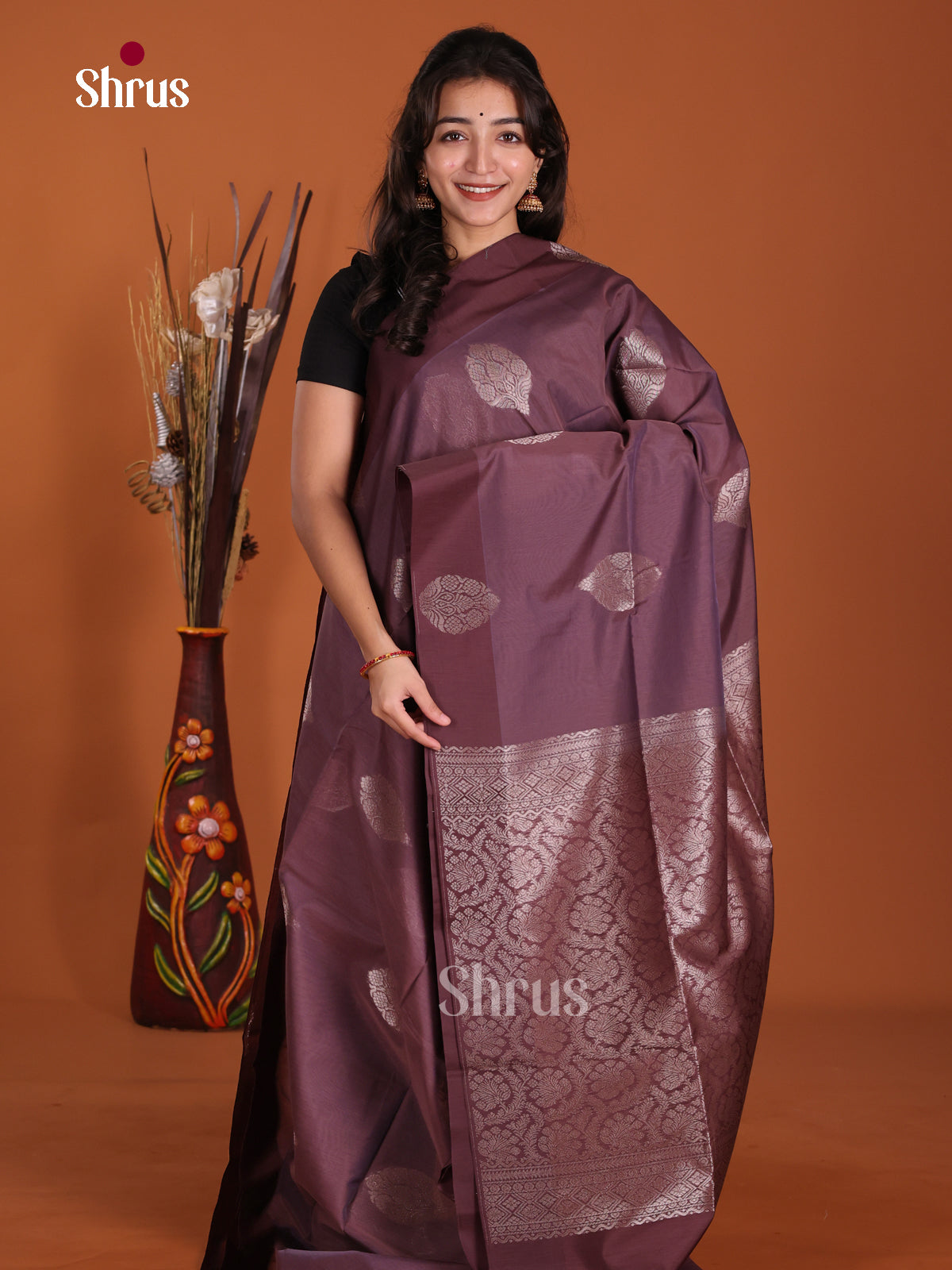 DKS11331 - Semi Silkcotton Saree