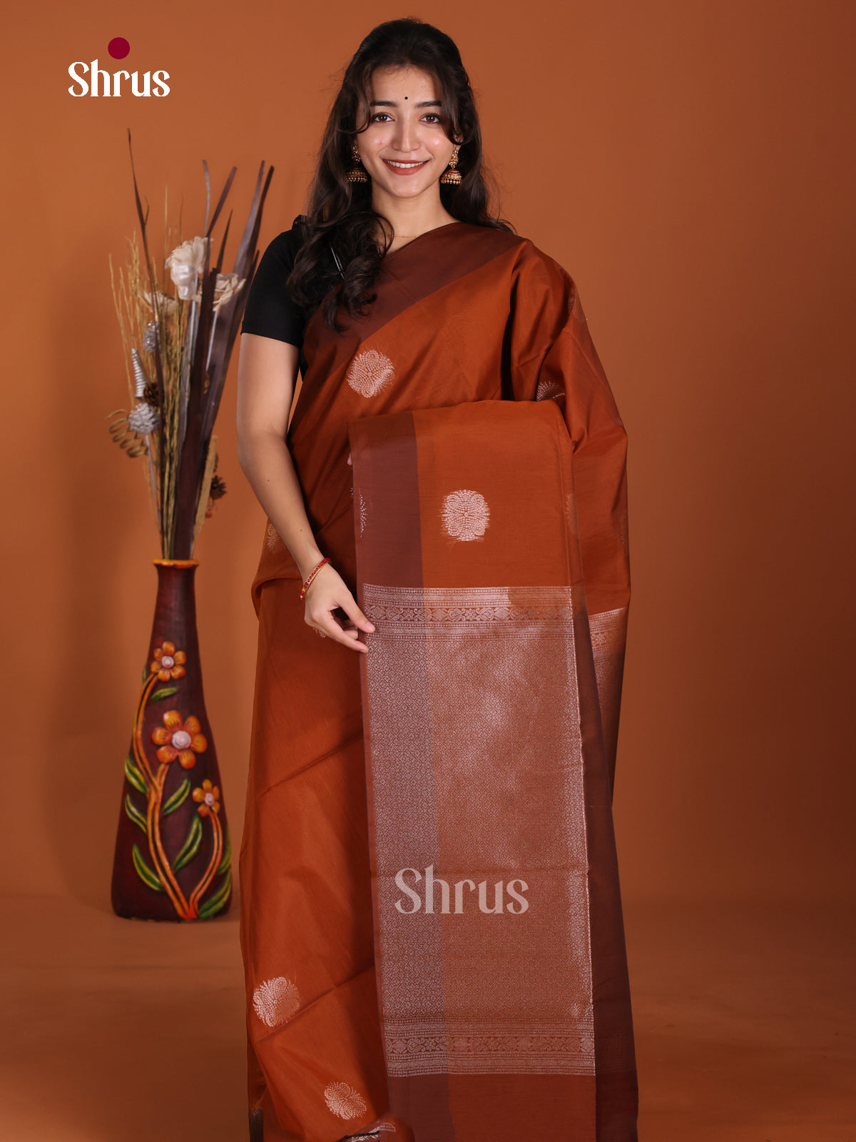 DKS11349 - Semi Silkcotton Saree