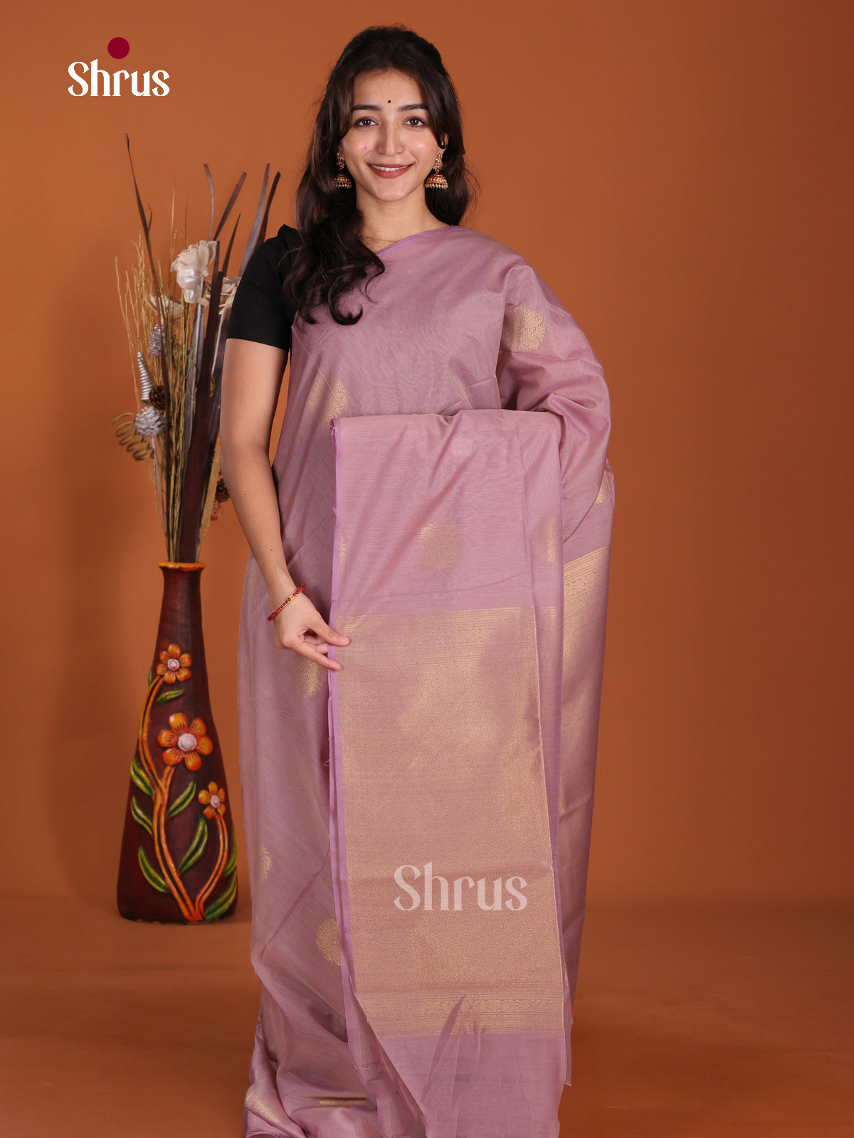DKS11355 - Semi Silkcotton Saree