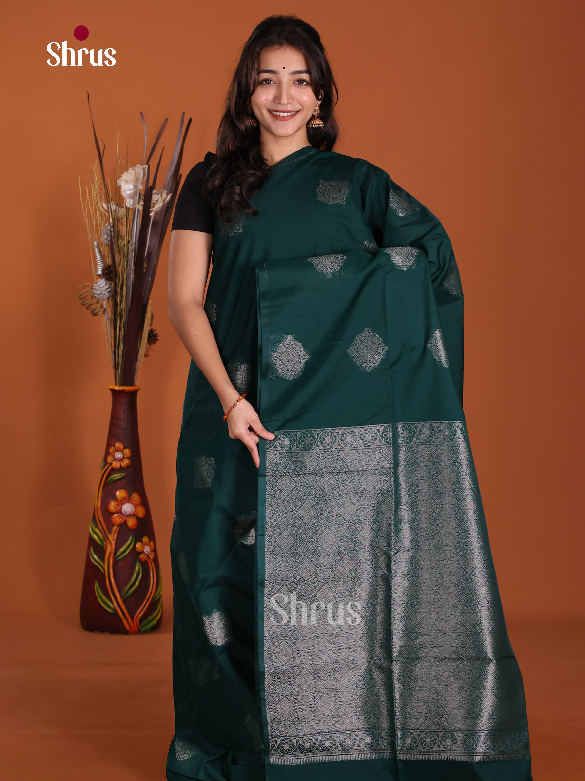 DKS11373 - Semi Silkcotton Saree